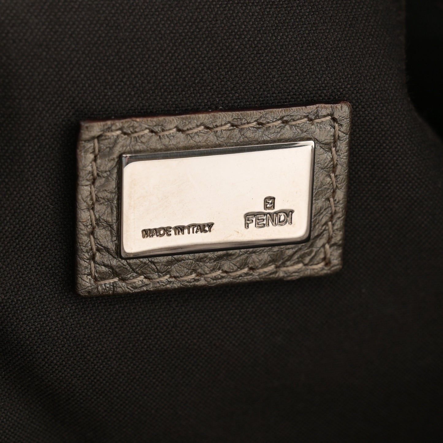 Zucchino Vachetta Shoulder Bag Caffe Argilla Canna di Fucile