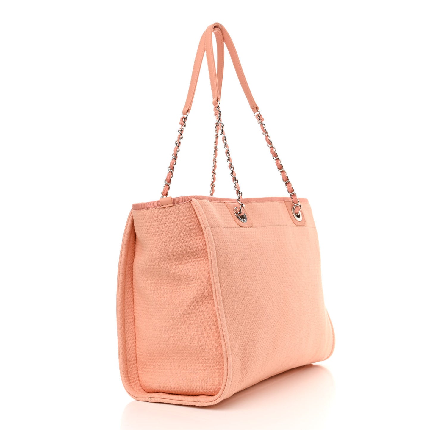 Mixed Fibers Small Deauville Tote Light Orange