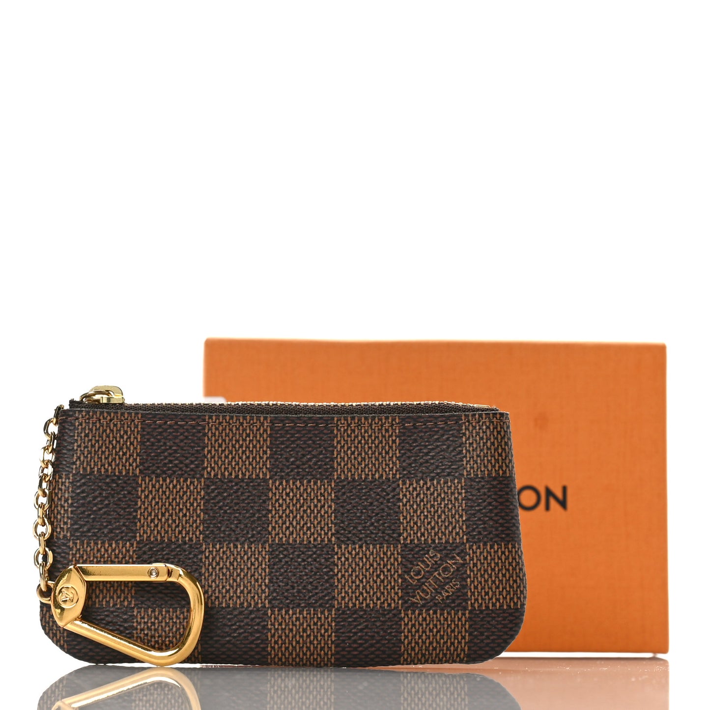 Damier Ebene Key Pouch