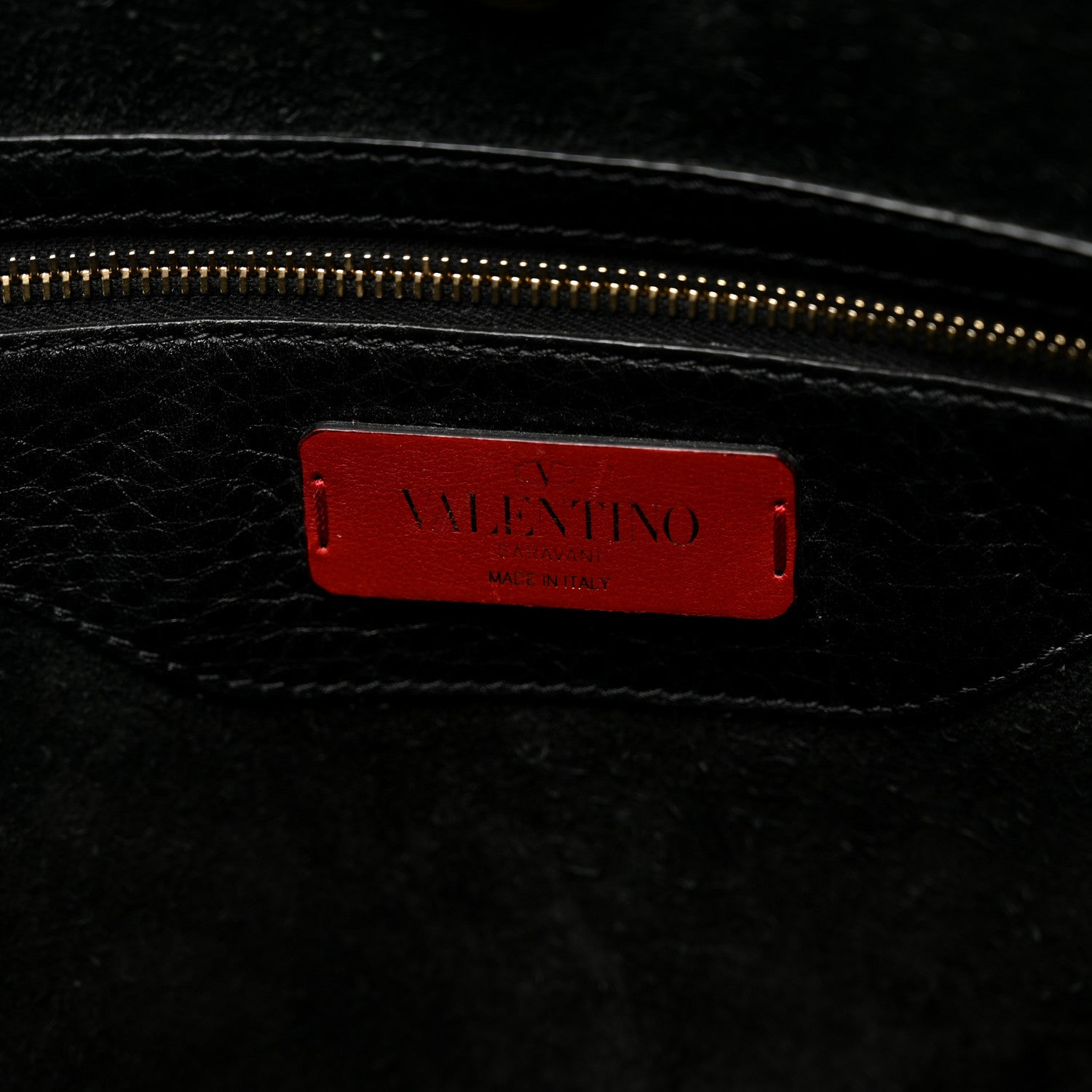 Valentino Garavani Grained Calfskin Small Rockstud Shoulder Tote Black 6 of 11