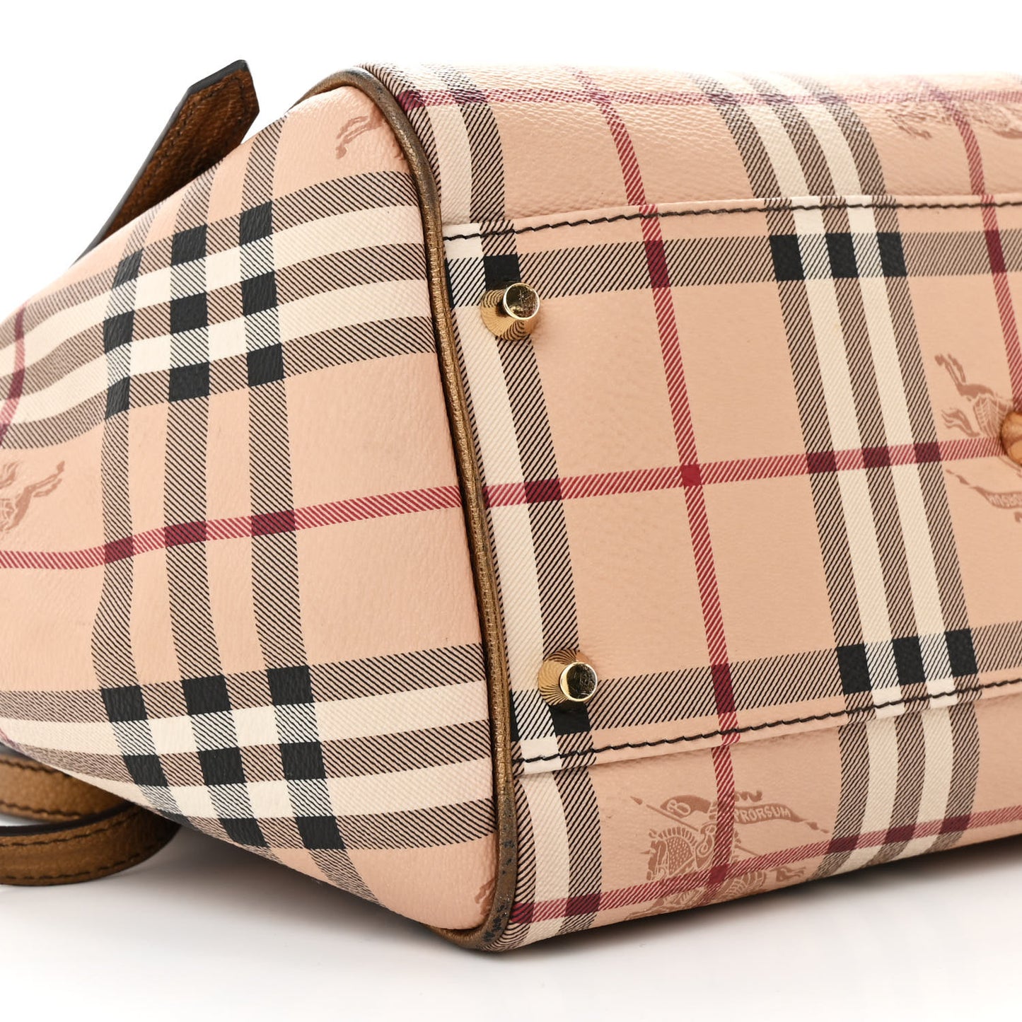 Haymarket Check Small Canterbury Tote Bronze