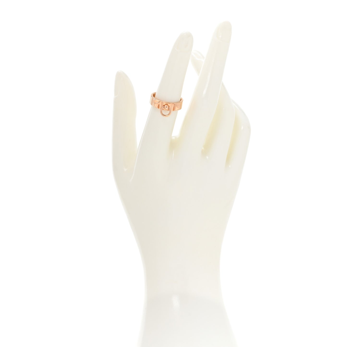 18K Rose Gold PM Collier De Chien Ring 53 6.5