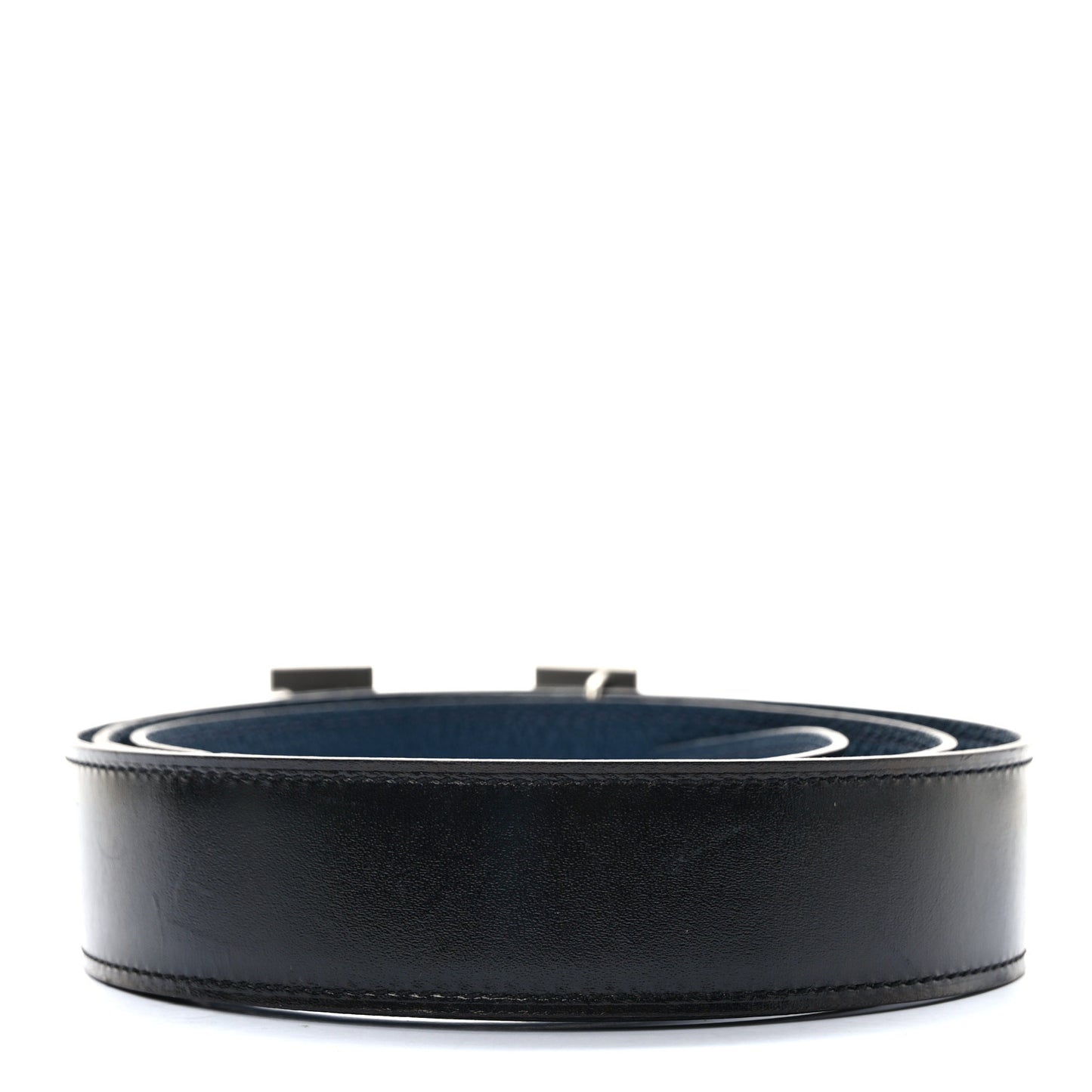 Box Togo 32mm Martelee H Belt 95 38 Black Bleu De Prusse
