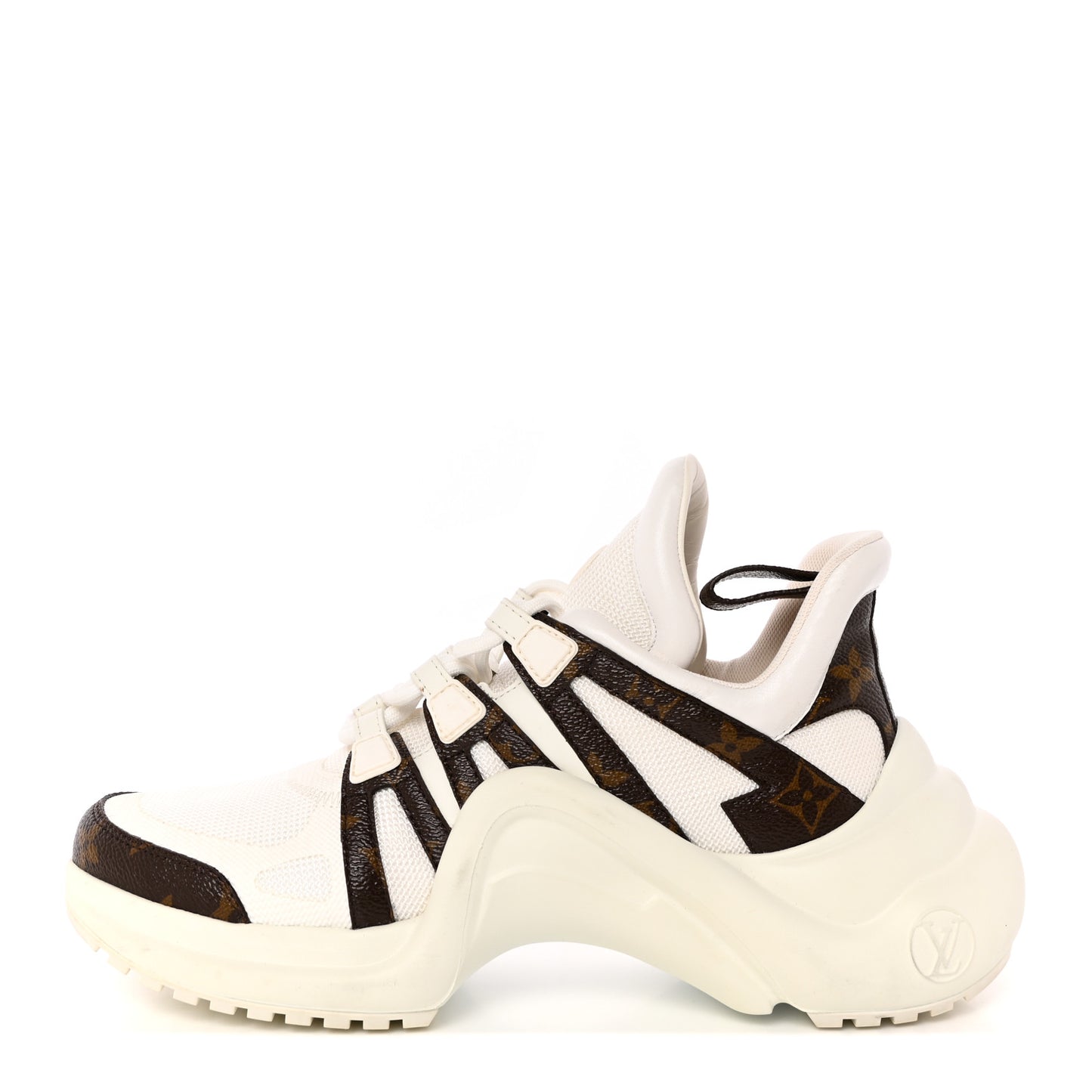 Patent Monogram LV Archlight Sneakers 39.5 White