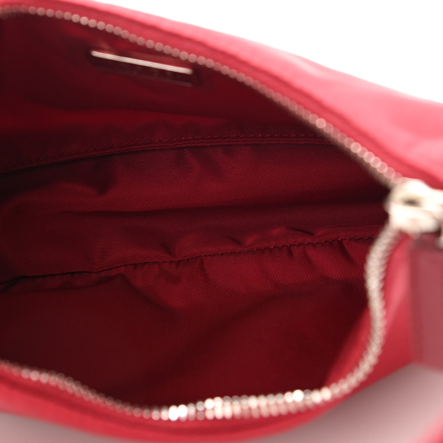 Tessuto Nylon Sport Shoulder Bag Rosso