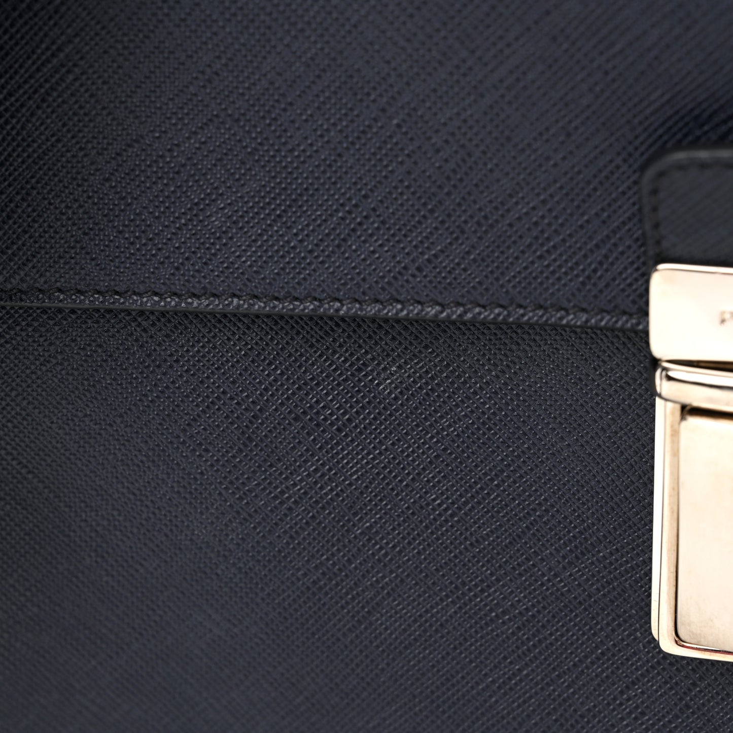 Saffiano Messenger Satchel Bluette