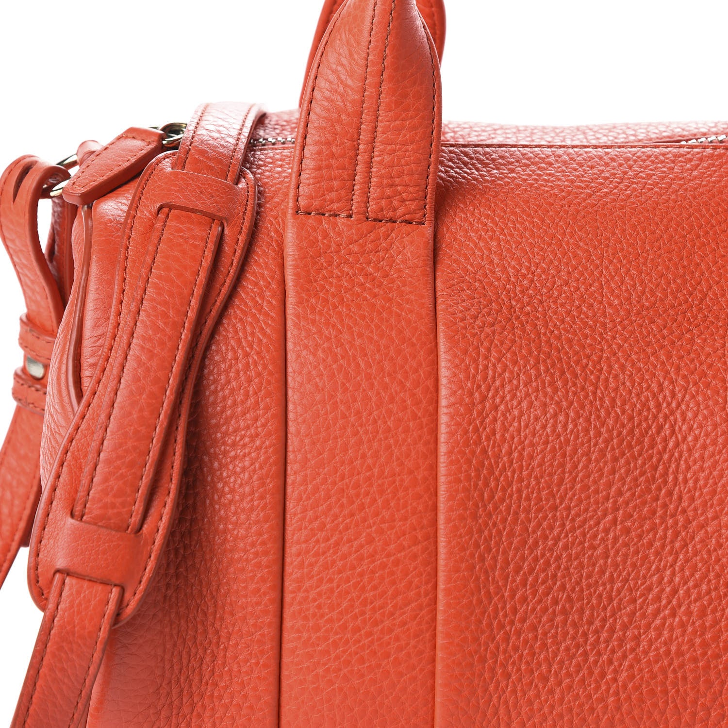 Alexander Wang Pebbled Lambskin Rockie Tang Pale Gold Hardware 9 of 11