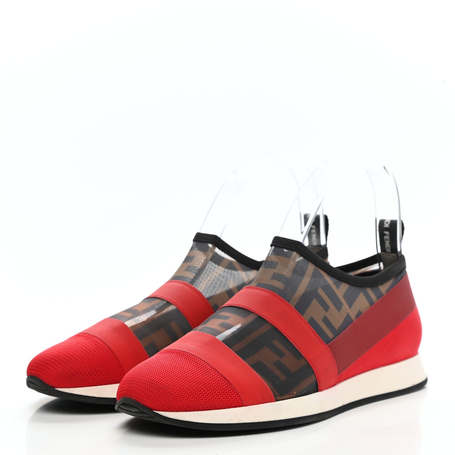 Technical Mesh FF Sneakers 36 Tobacco Red