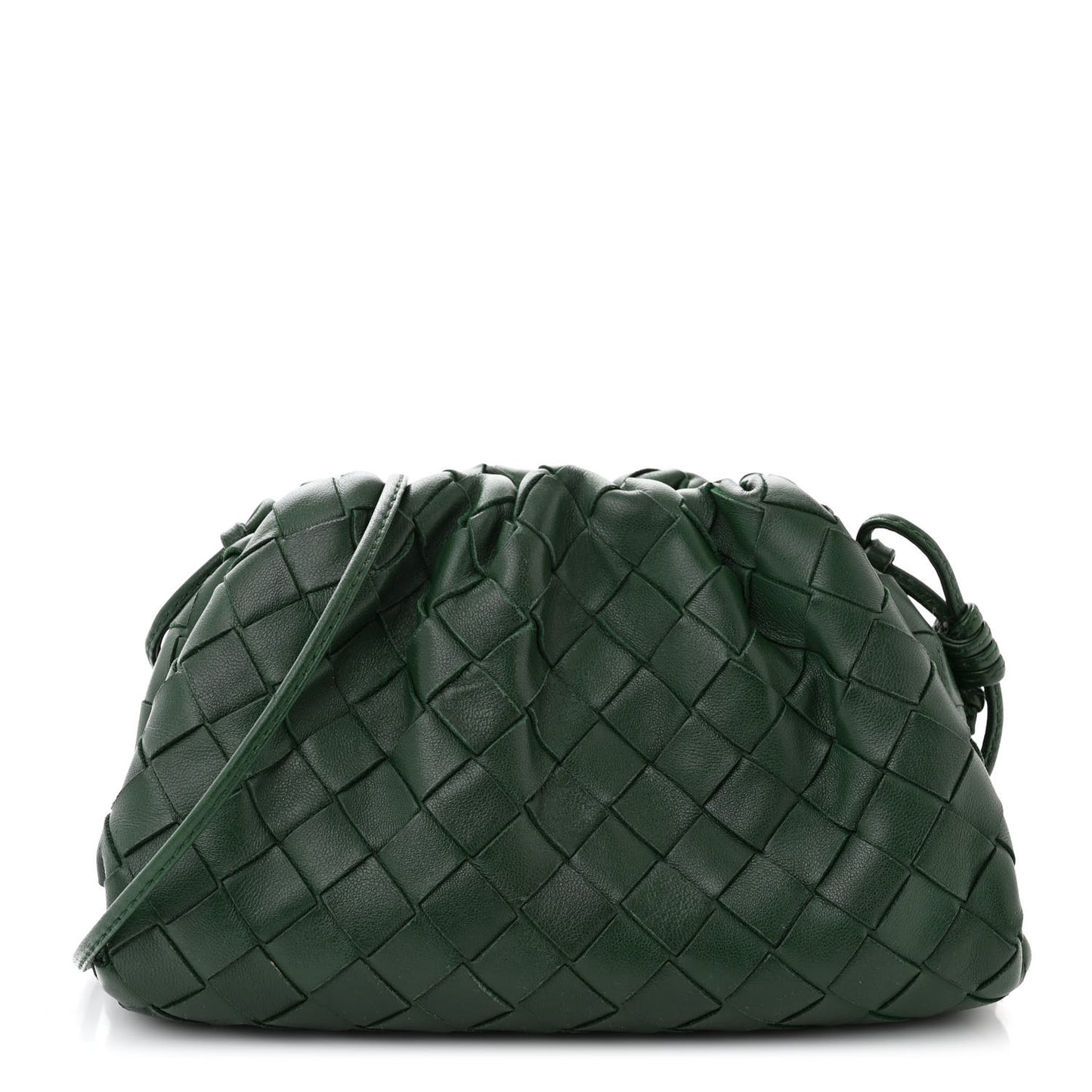 Nappa Intrecciato The Mini Pouch Raintree