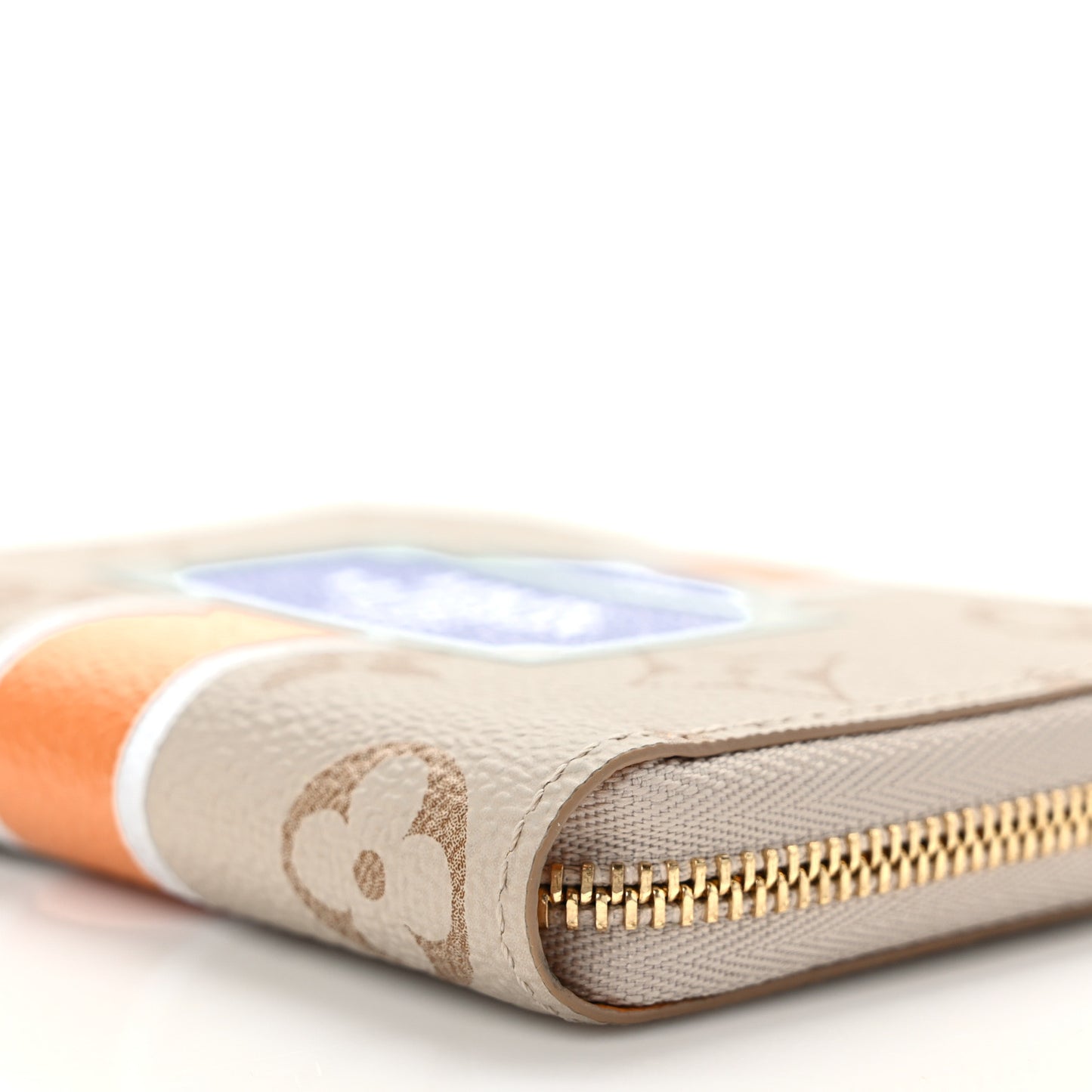 Monopaname Zippy Coin Purse Beige Ocher