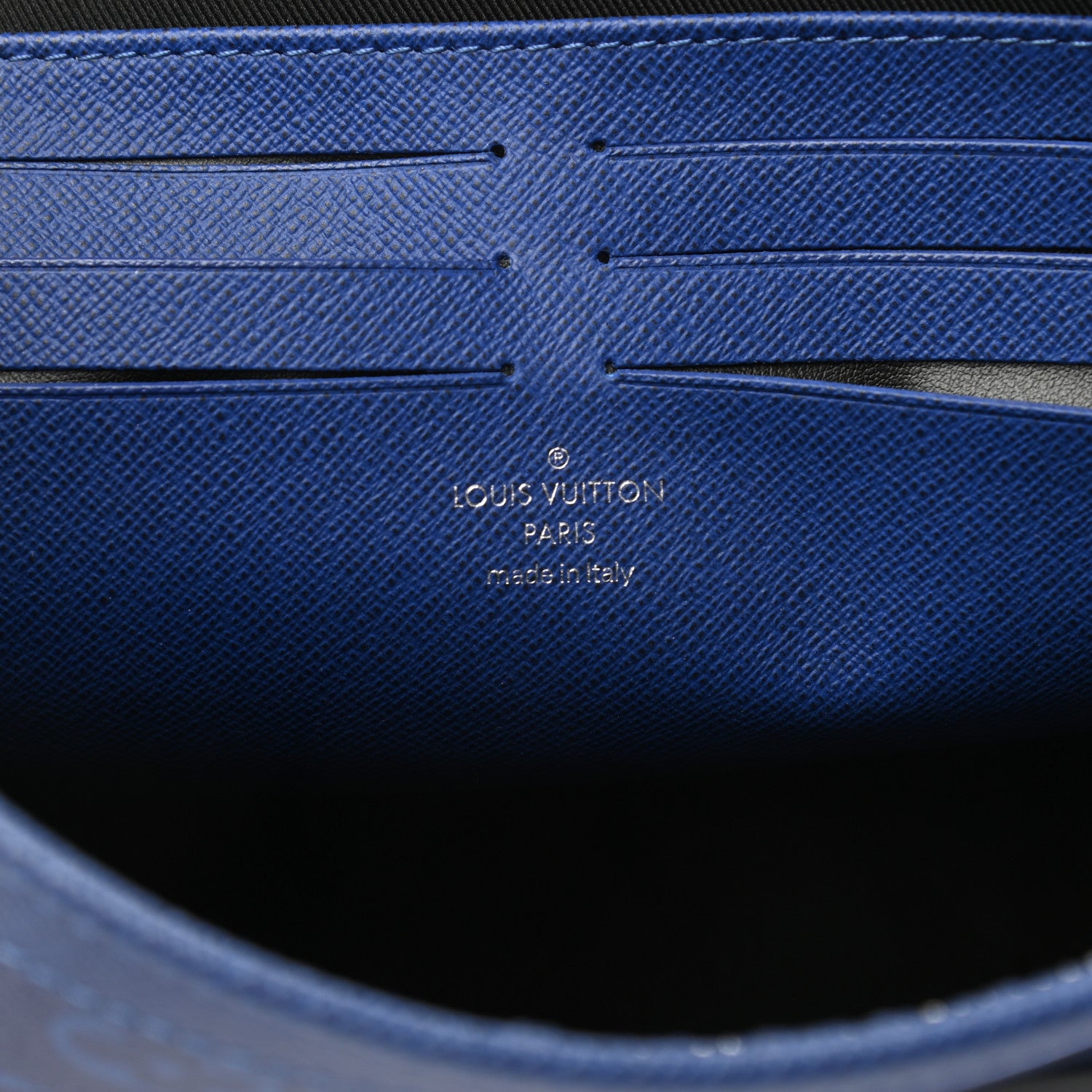 Louis Vuitton Monogram Eclipse Pochette Voyage MM Pacific Blue 15 of 26