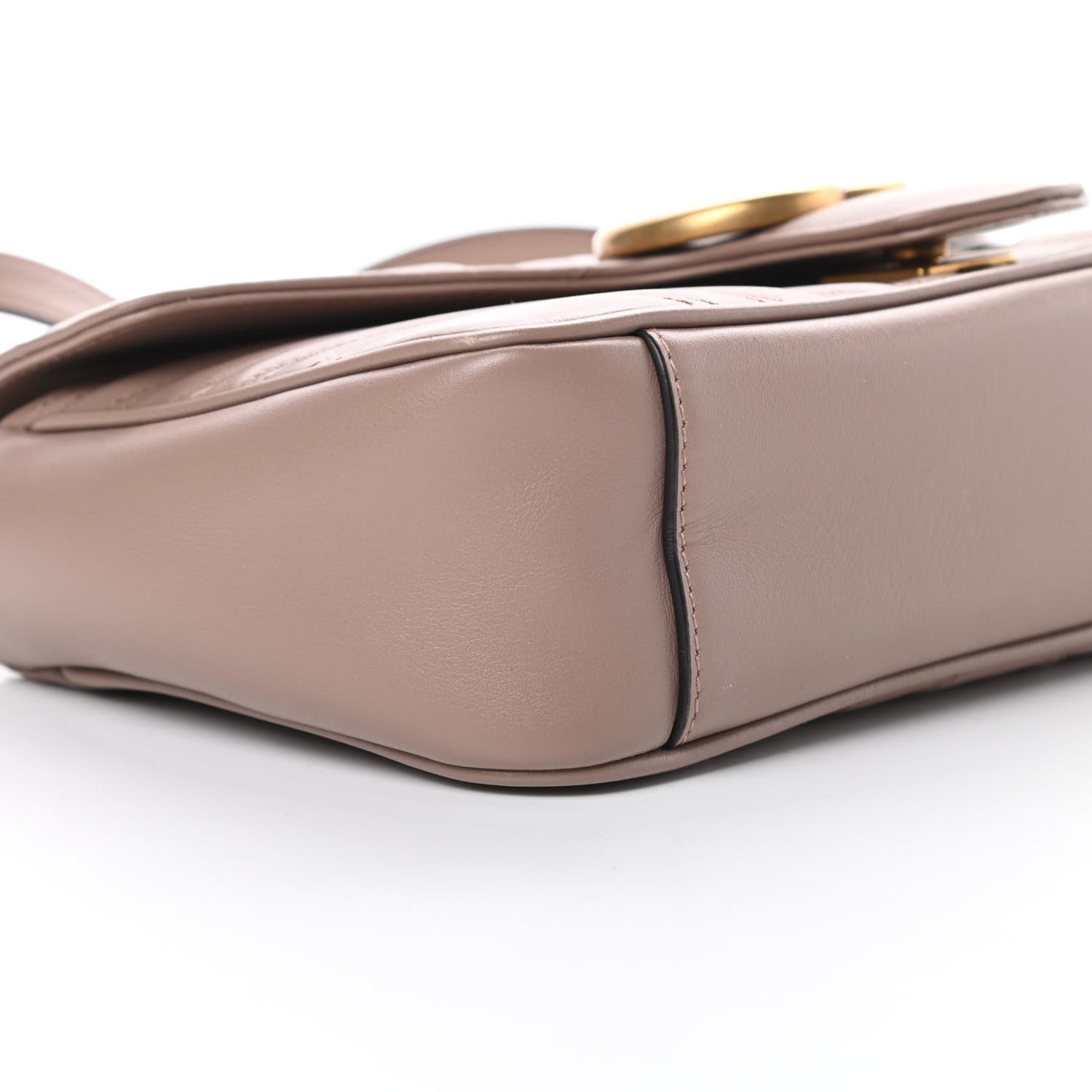 Calfskin Matelasse Small GG Marmont Shoulder Bag Porcelain Rose