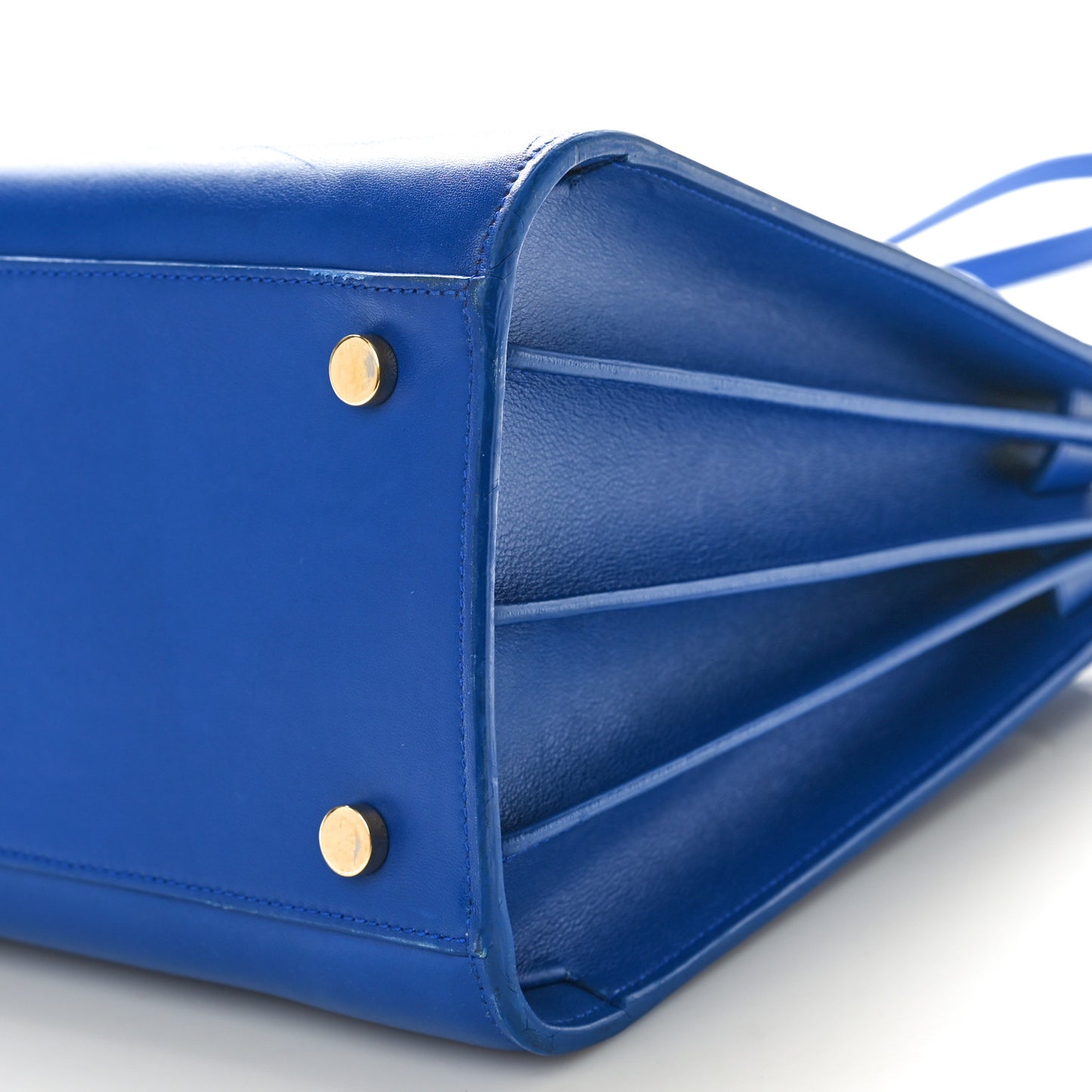 Calfskin Small Sac De Jour Blue Majorelle