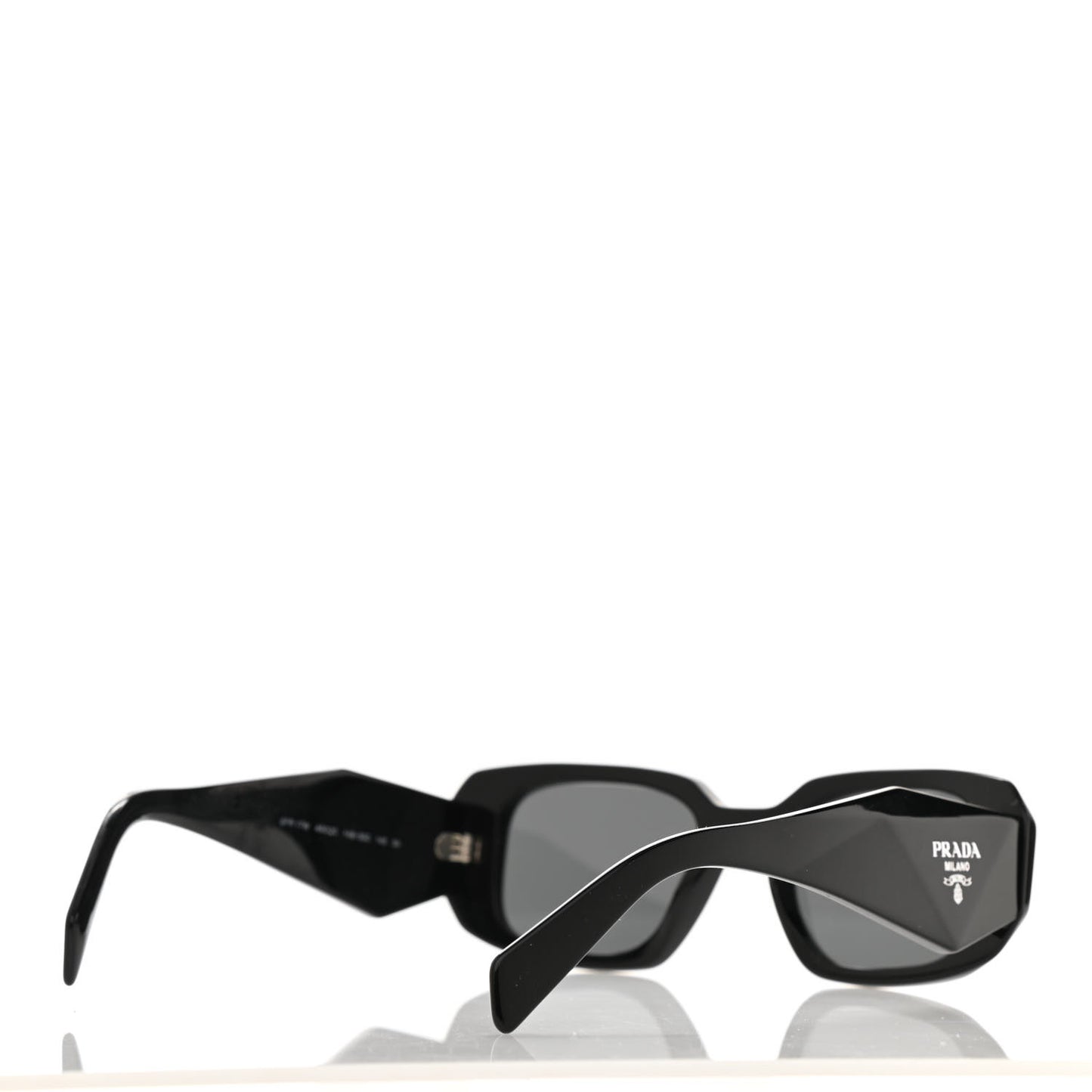 Acetate Symbole Sunglasses SPR 17W Black