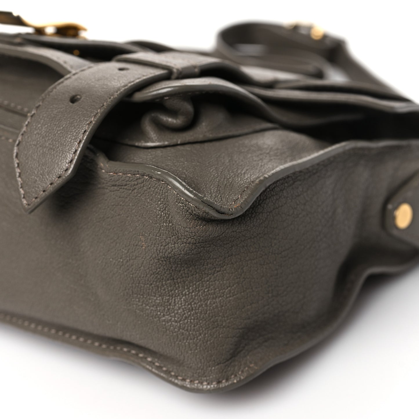 Lambskin Tiny PS1 Satchel Smoke