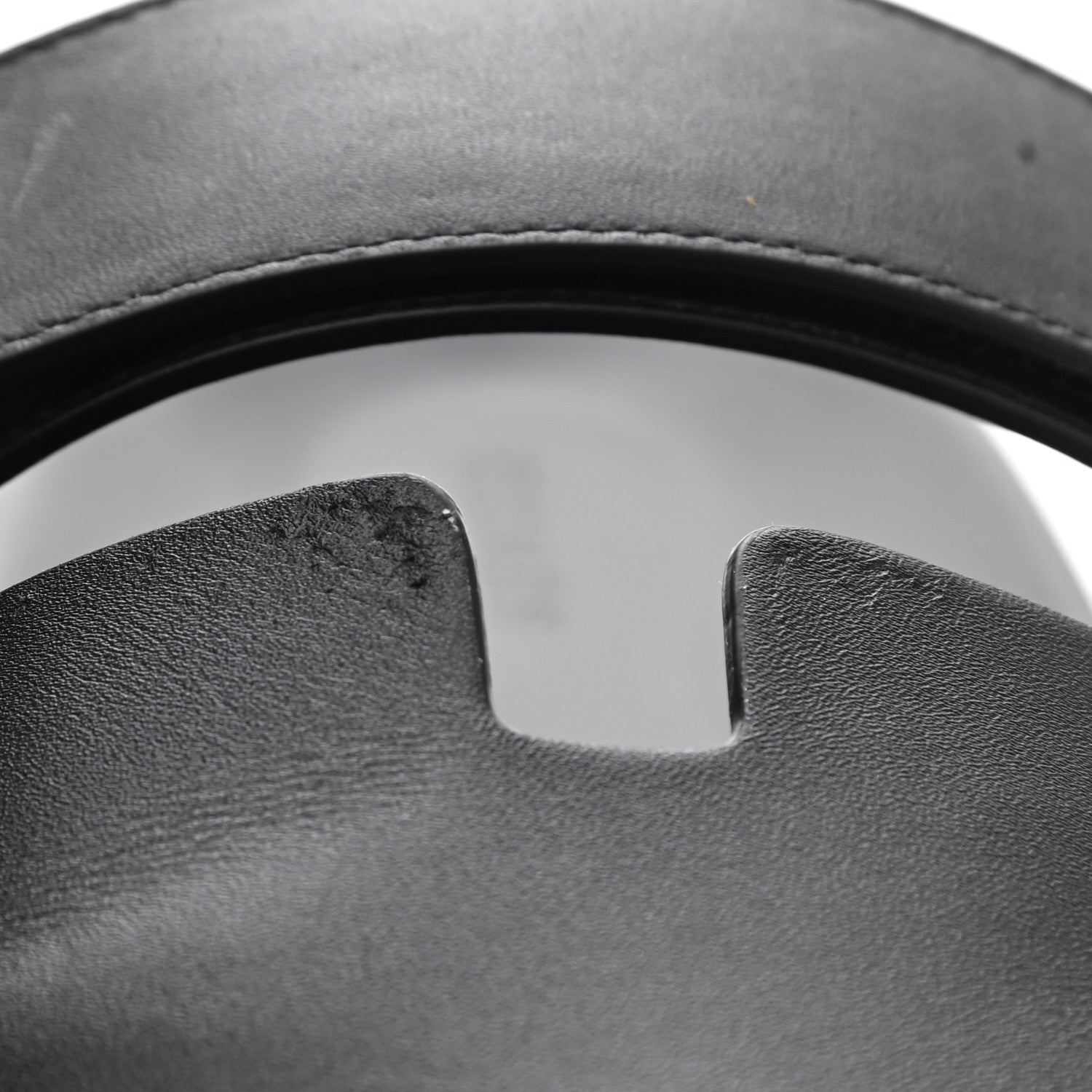 Hermes Calfskin Mens Chypre Sandals 43 Black 10 of 14