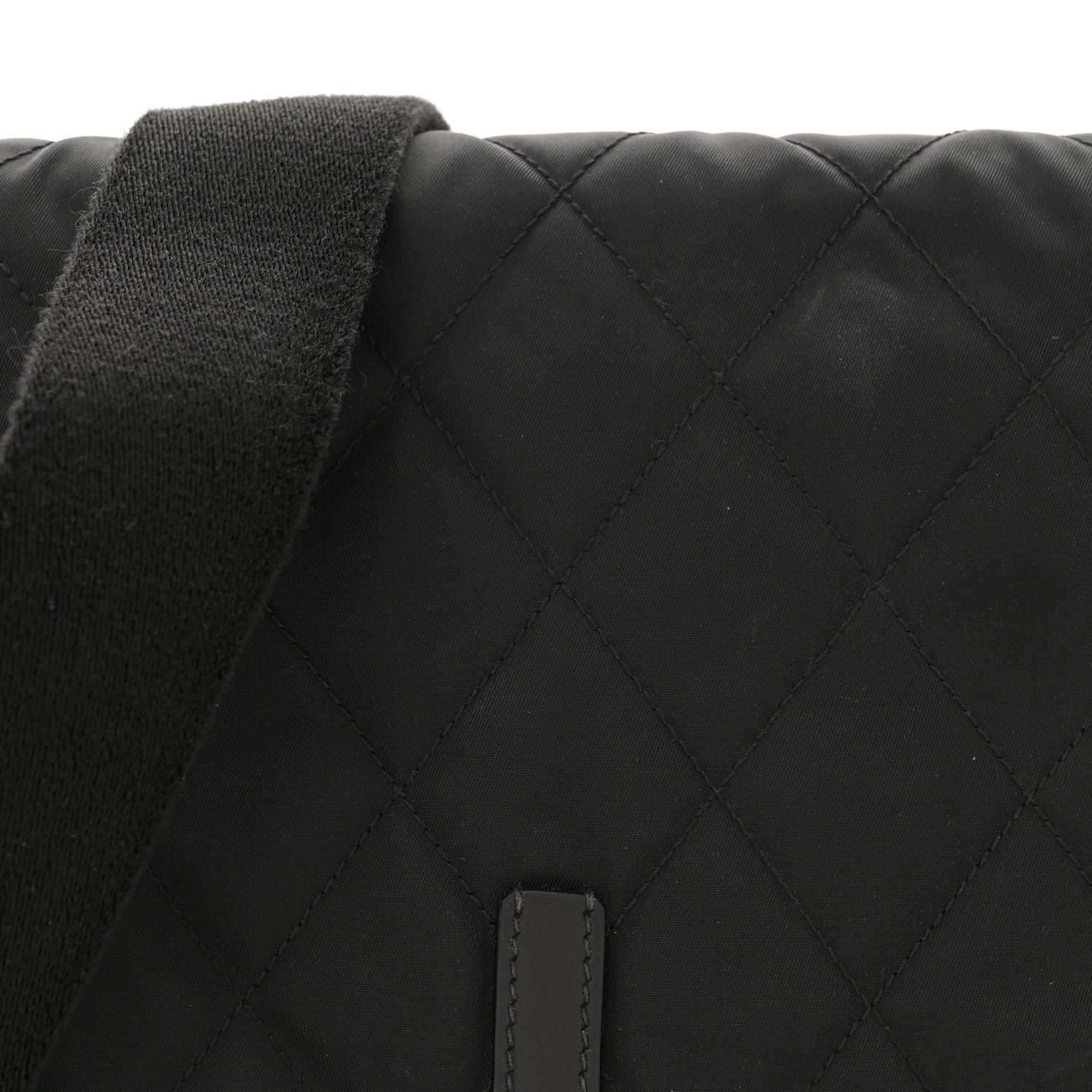 Prada Nylon Calf Corsaire Bag Black 8 of 16