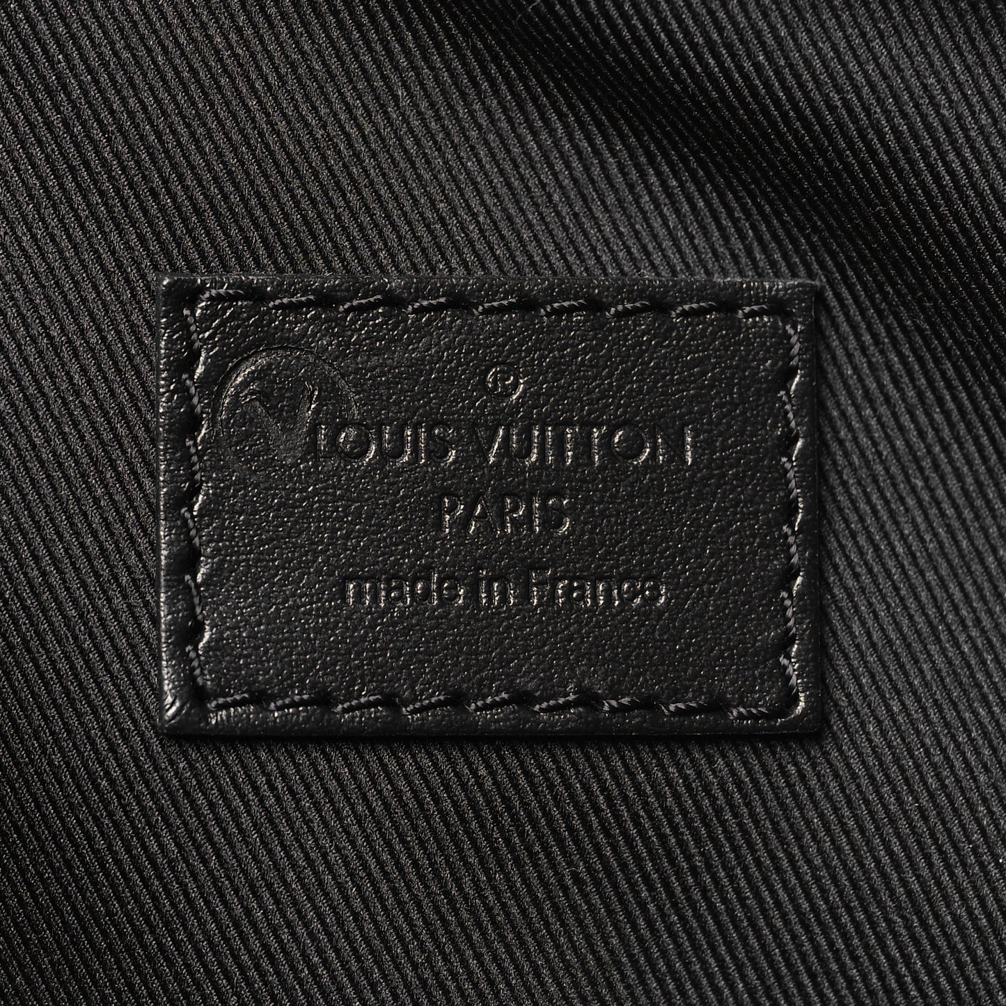 Monogram Macassar Handle Soft Trunk Black