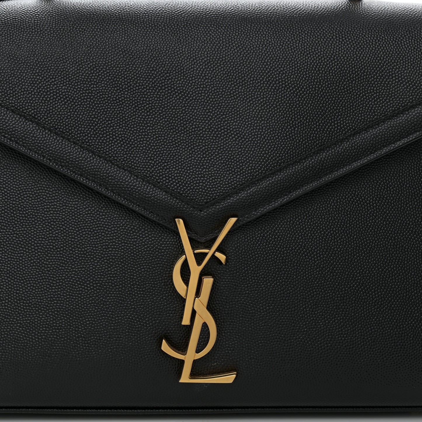 Grain de Poudre Medium Classic Monogram Cassandra Top Handle Black Rouge Legion