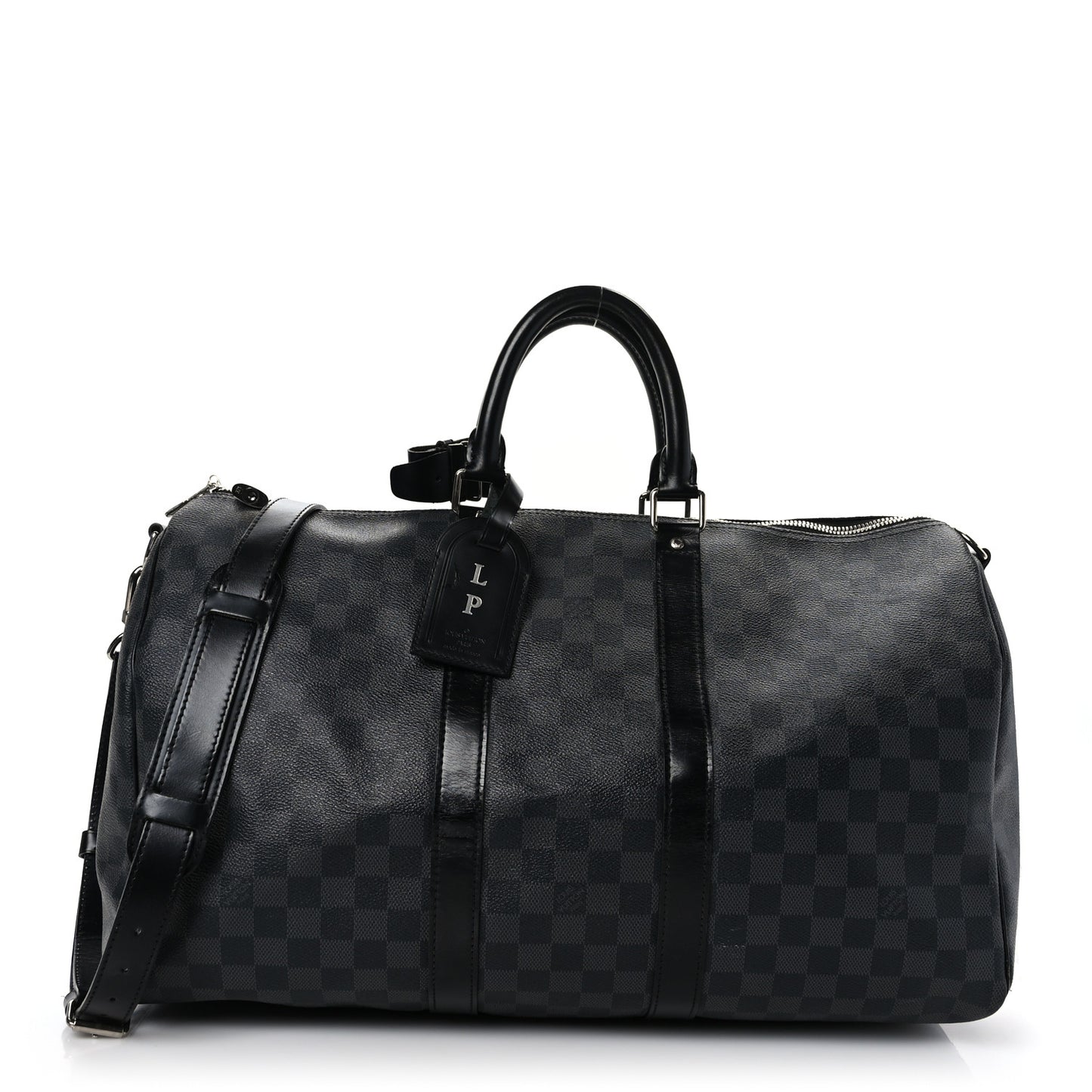 Damier Graphite Keepall Bandouliere 45