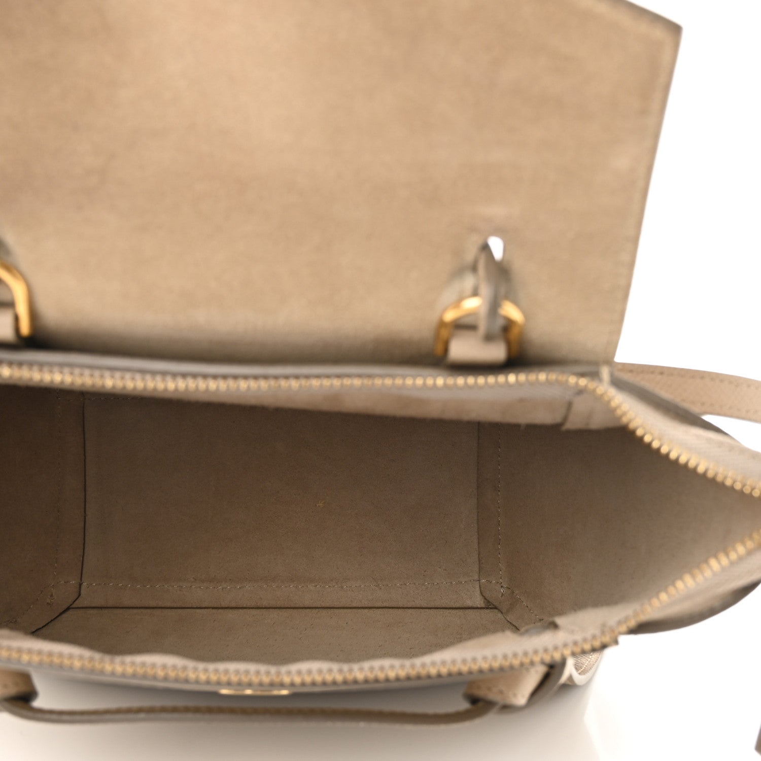 Celine Grained Calfskin Nano Belt Bag Light Taupe 5 of 10