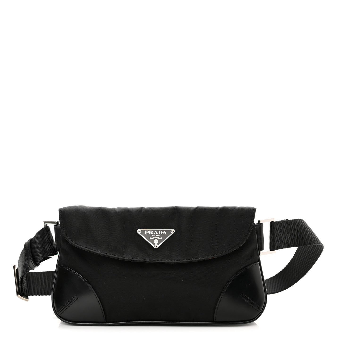 Tessuto Nylon Belt Bag Black