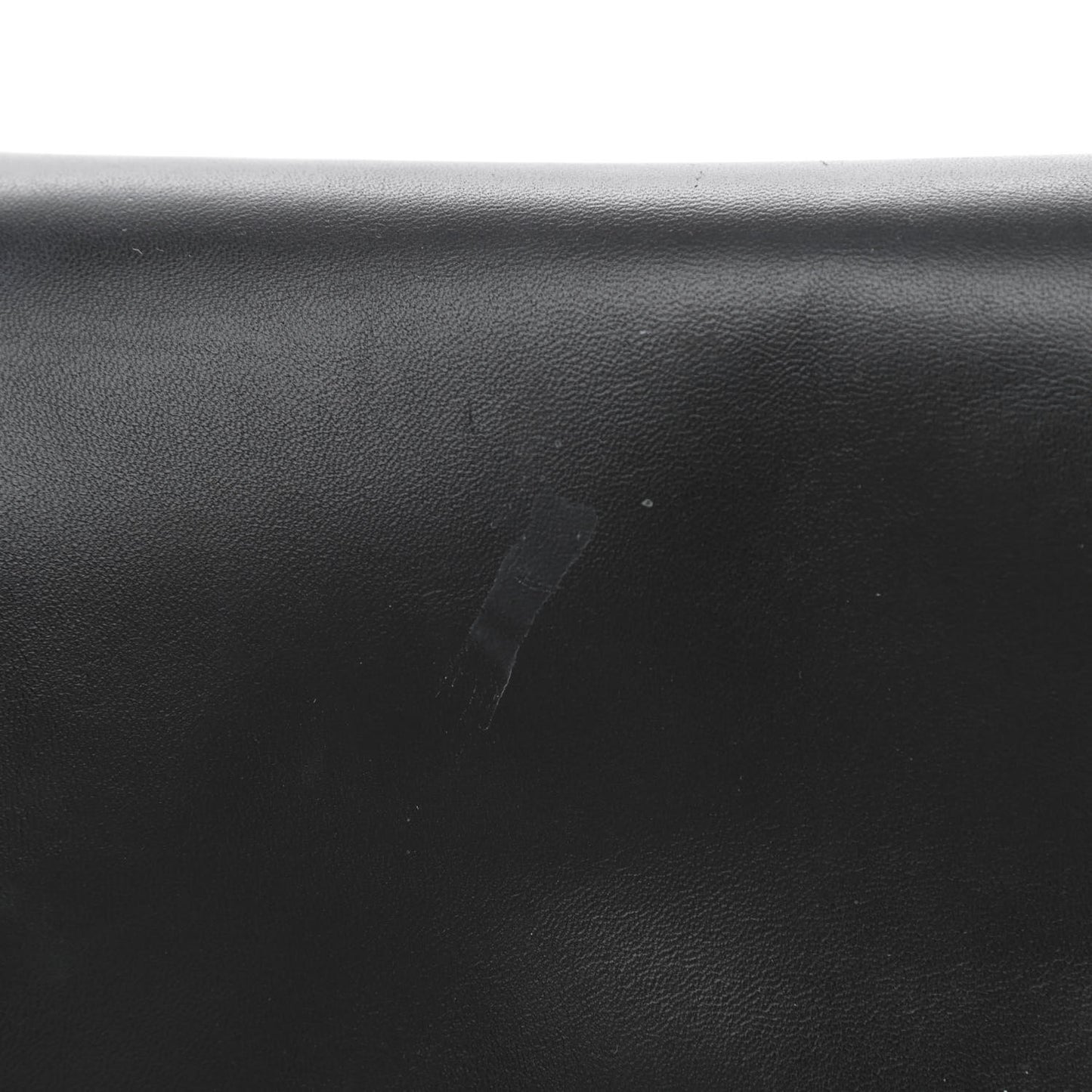 Calfskin Alix Soft Flap Clutch Black