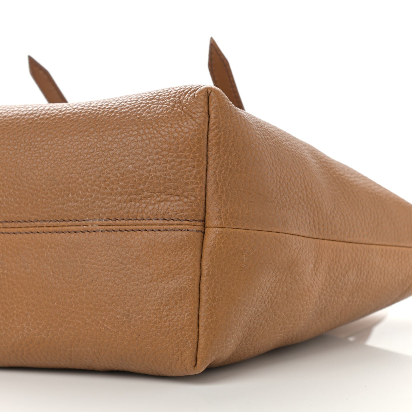 London Grainy Calfskin Small Salisbury Tote Beige