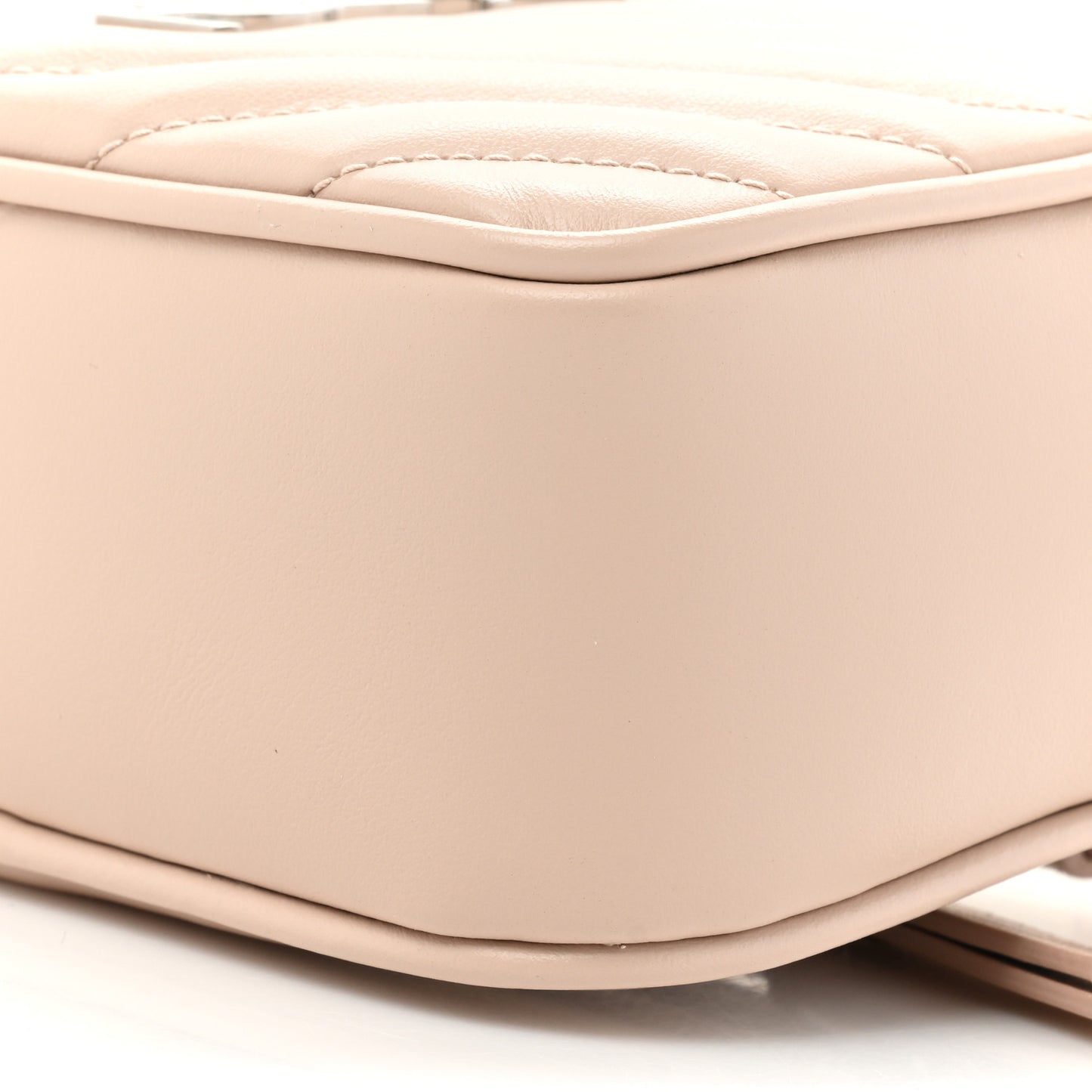 Calfskin Matelasse Monogram Lou Belt Bag Marble Pink