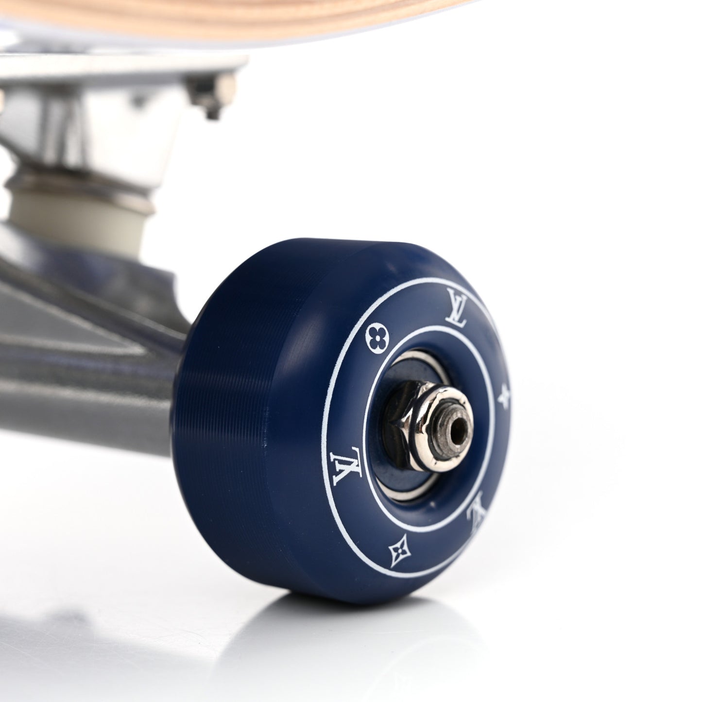 Monogram Bandana Maple Wood Skateboard Blue