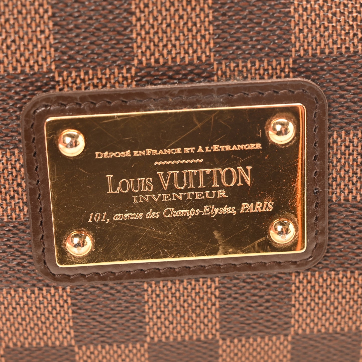 Damier Ebene Eva Clutch