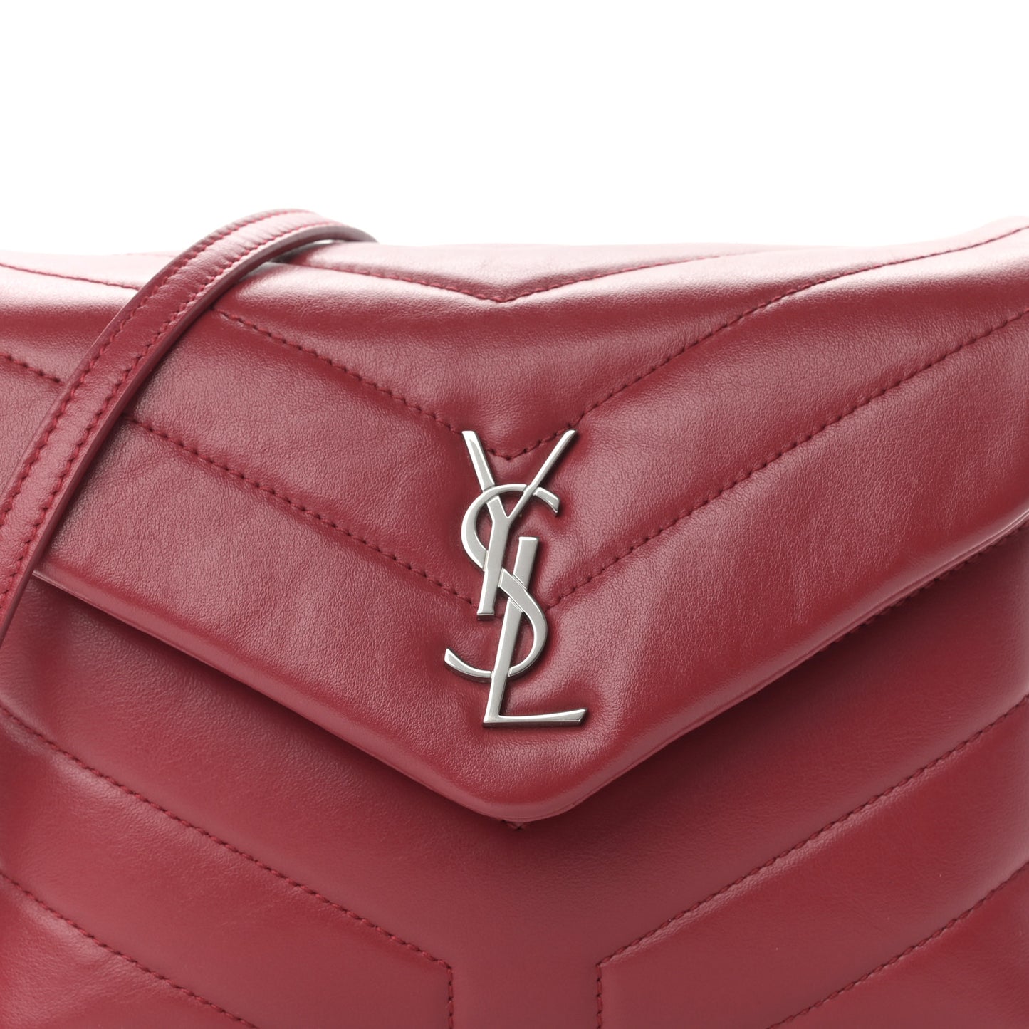Calfskin Y Quilted Monogram Toy Loulou Crossbody Bag New Lipstick