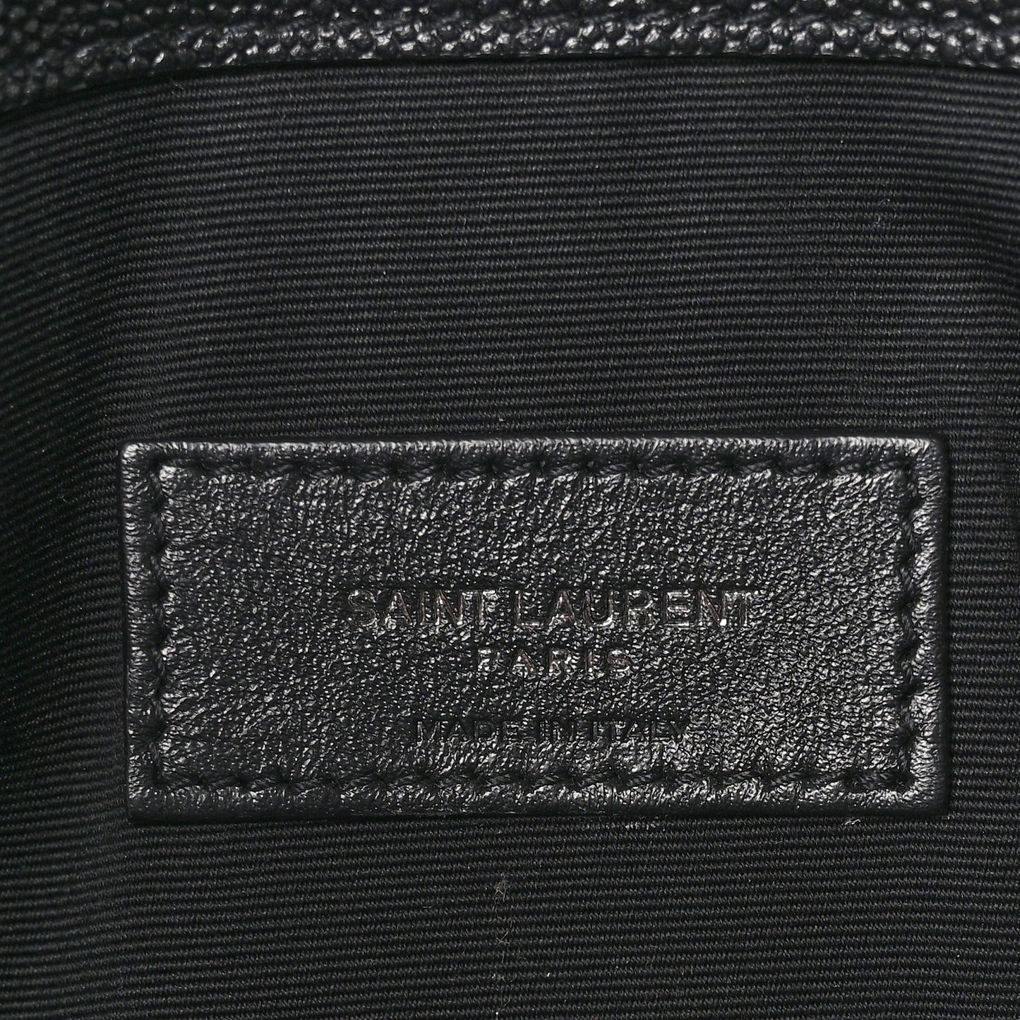 Grain De Poudre Uptown Pouch Black