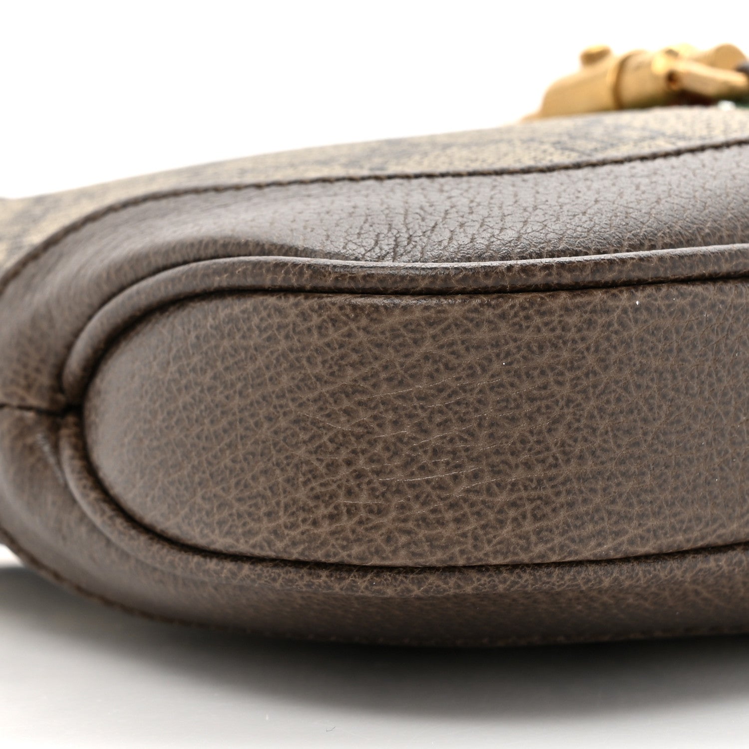 Gucci X BALENCIAGA BB Supreme Monogram Calfskin Web Mini Jackie 1961 Hobo Beige Ebony 11 of 11