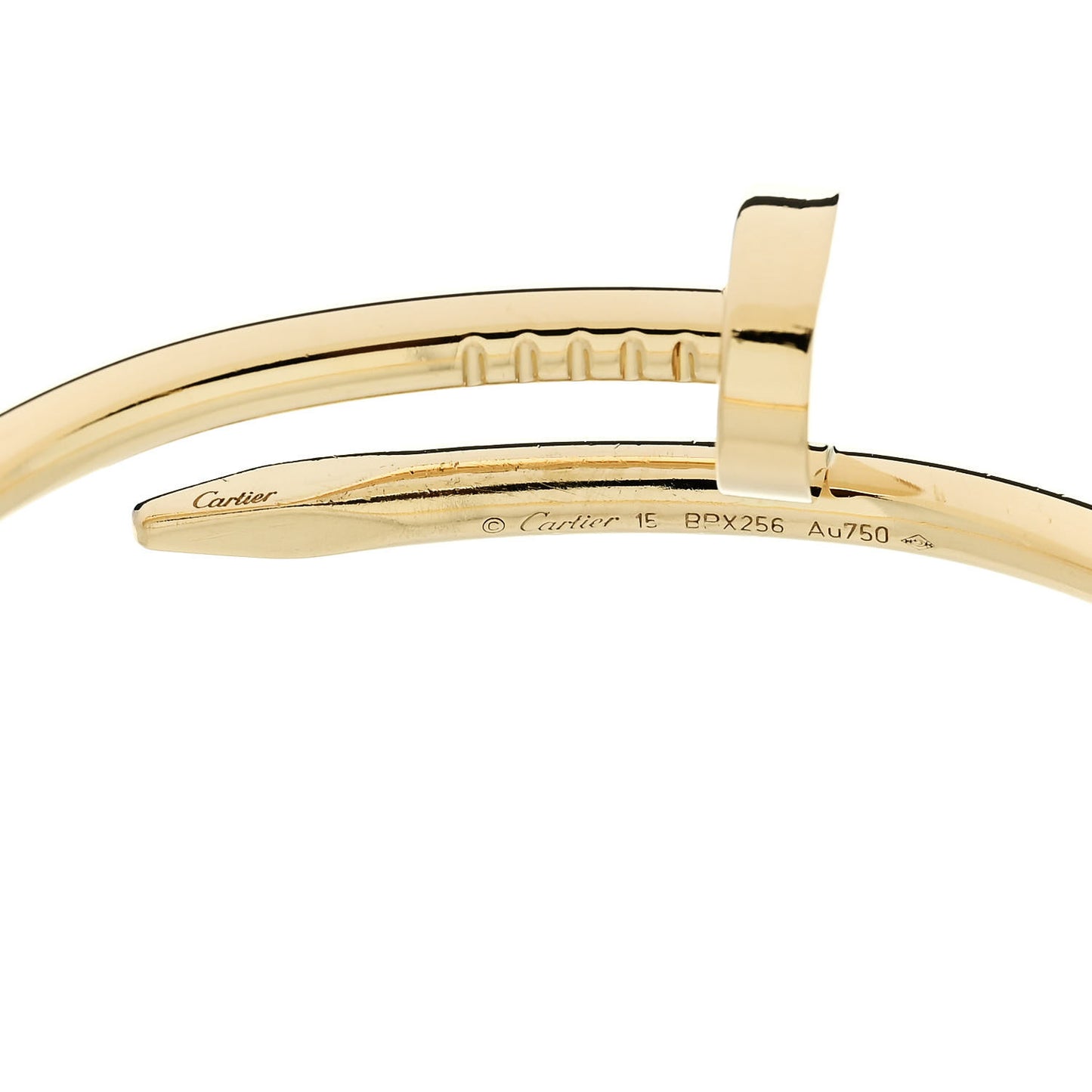 18K Yellow Gold Juste Un Clou Bracelet 15