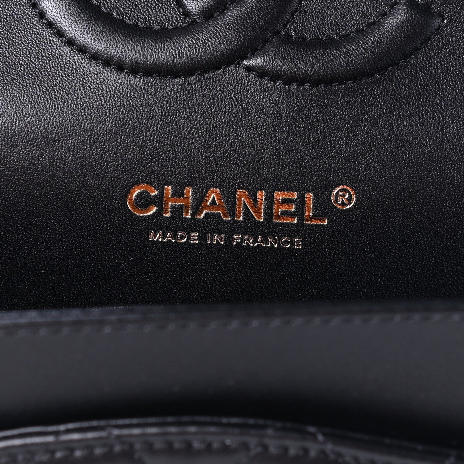 Chanel Lambskin Quilted Medium Double Flap Black 6 of 9