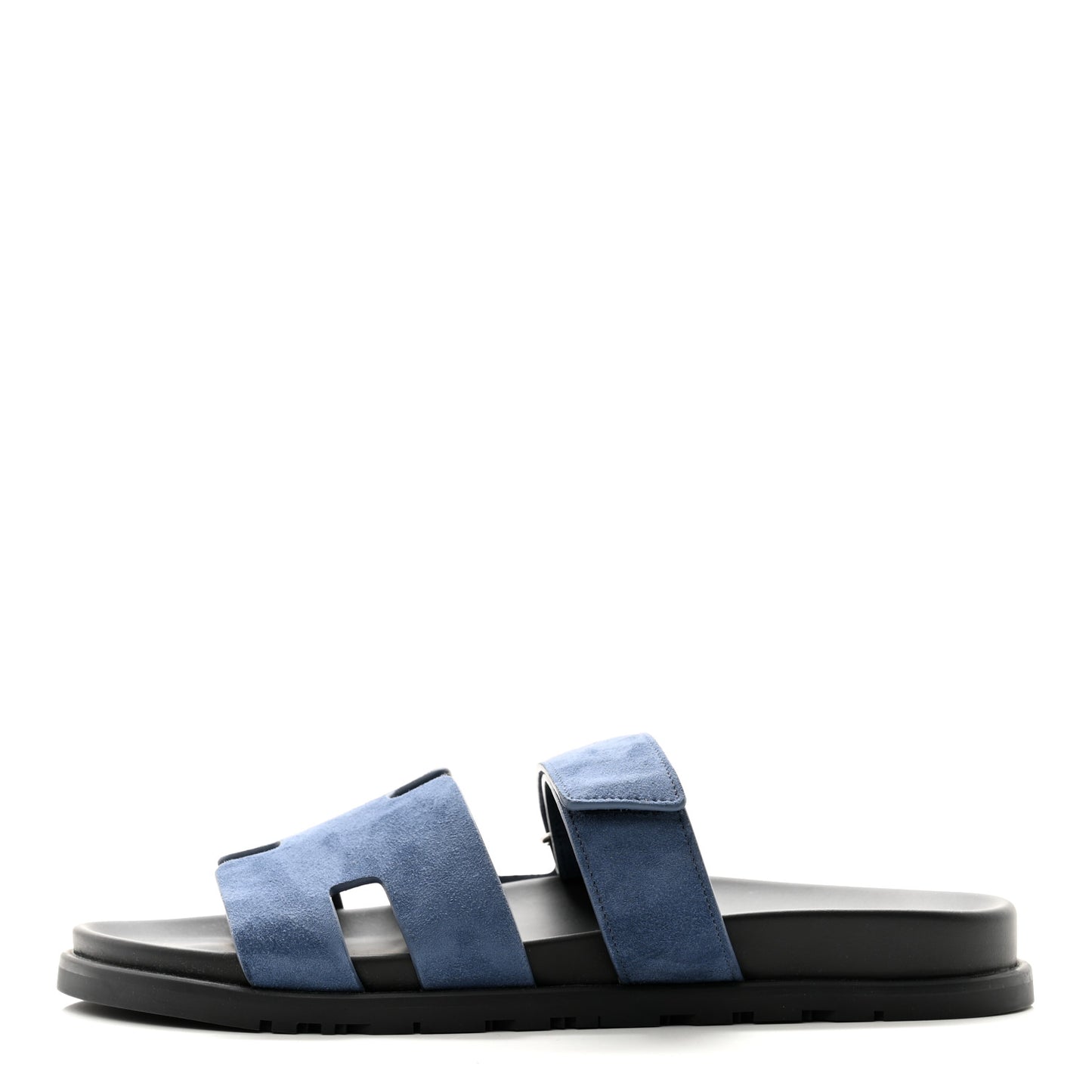 Suede Goatskin Mens Chypre Sandals 43 Bleu Turquin