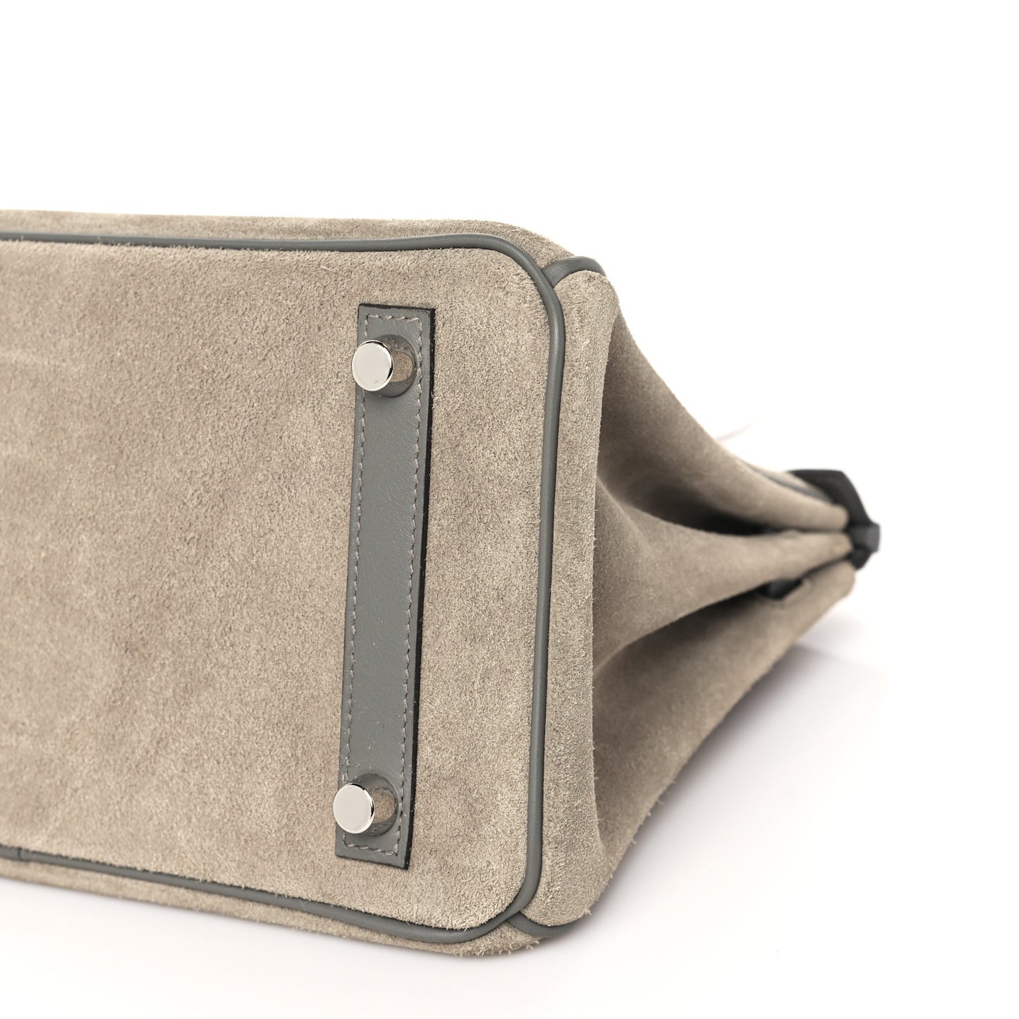 Veau Doblis Swift Grizzly Birkin 25 Gris Meyer Gris Caillou
