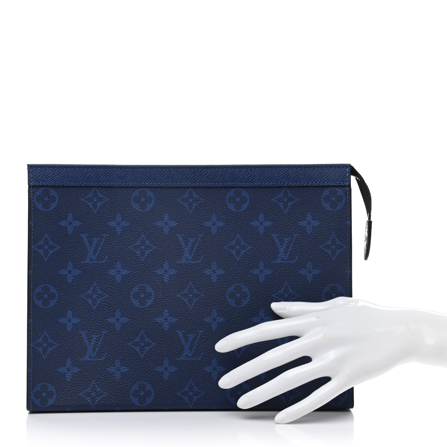 Louis Vuitton Monogram Eclipse Pochette Voyage MM Pacific Blue 1 of 26