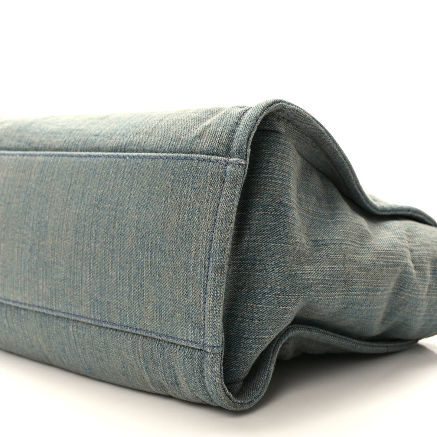 Denim Small Deauville Tote Light Blue