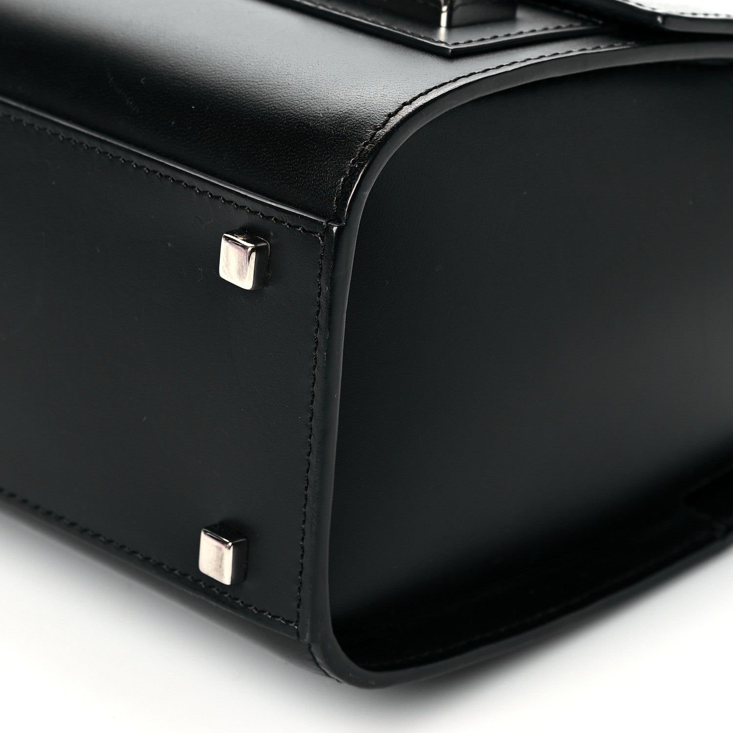 Moynat Box Calfskin Cabotin Black 9 of 9