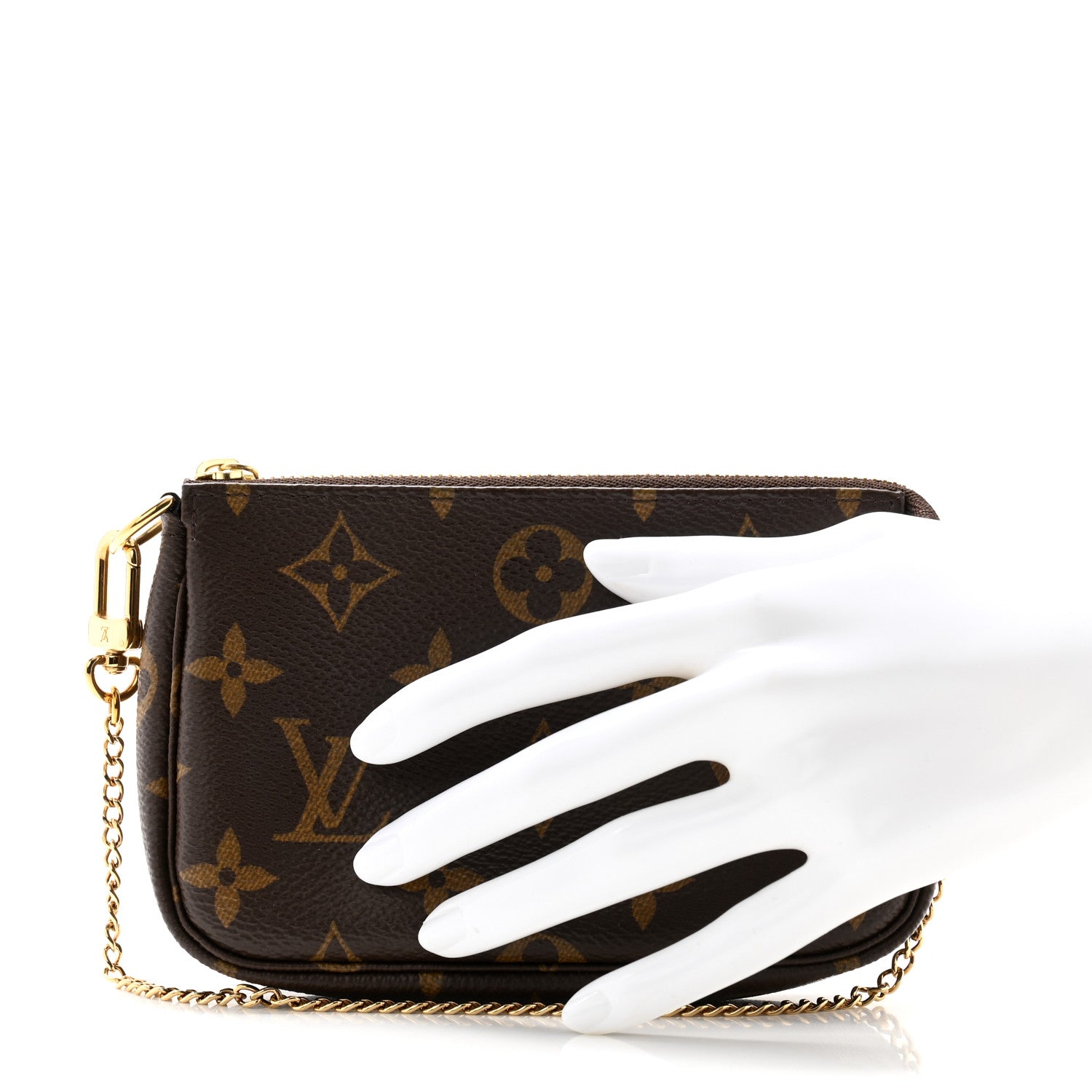 Louis Vuitton Monogram Mini Pochette Accessories 2 of 8