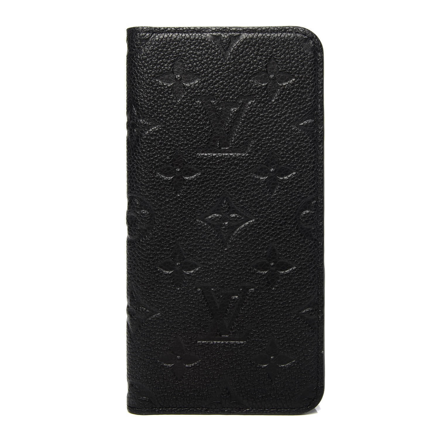 Louis Vuitton Empreinte iPhone XS Max Folio Case Black