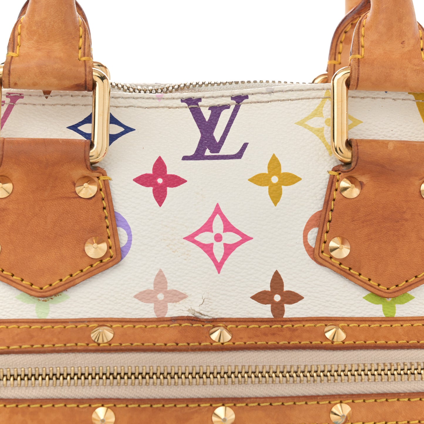 Monogram Multicolor Alma White