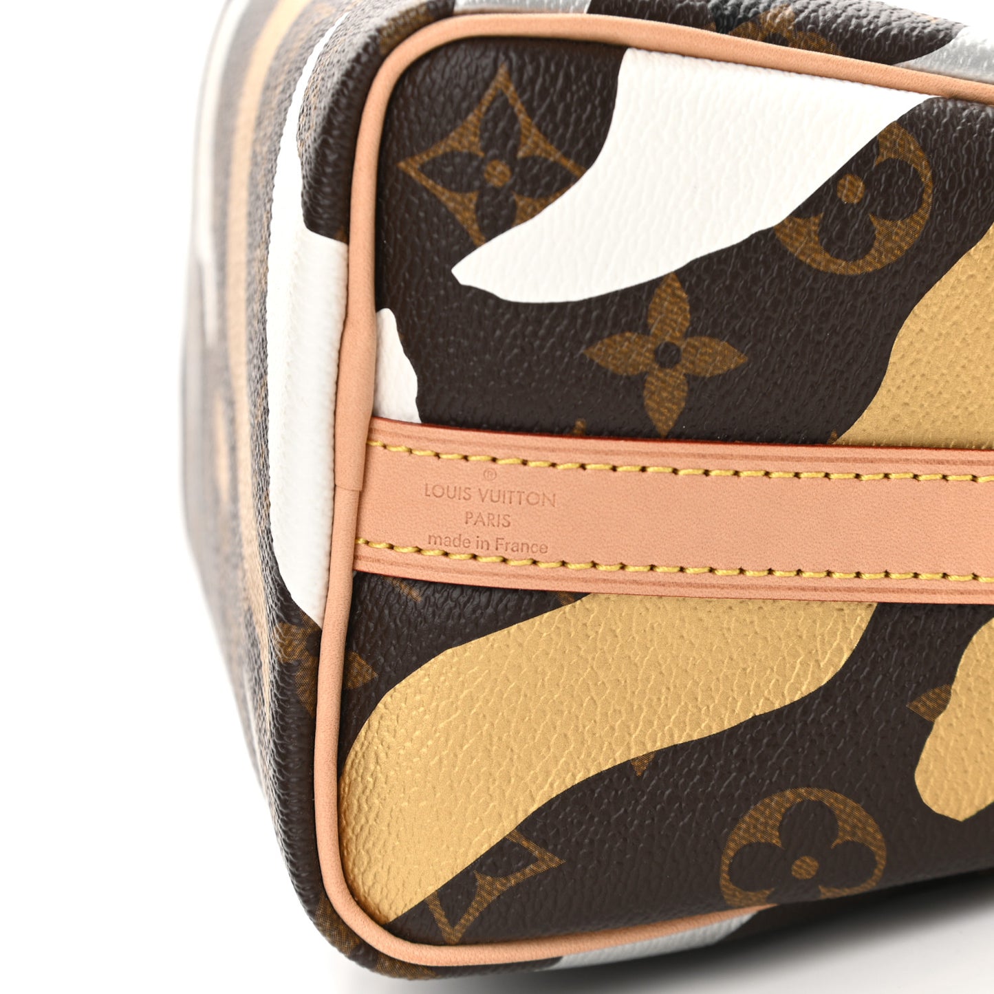 X LOL Monogram Speedy BB Gold Silver