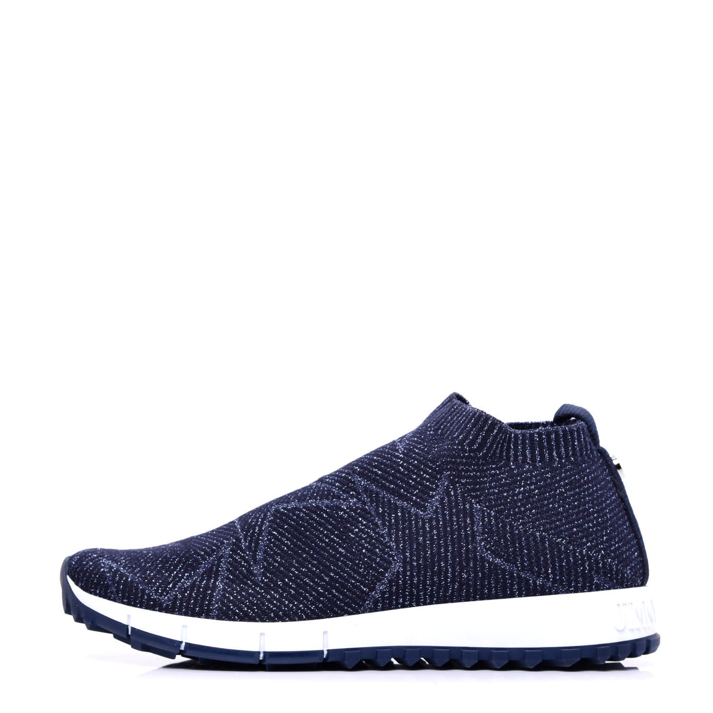 Lurex Knit Norway Sneakers 36.5 Navy