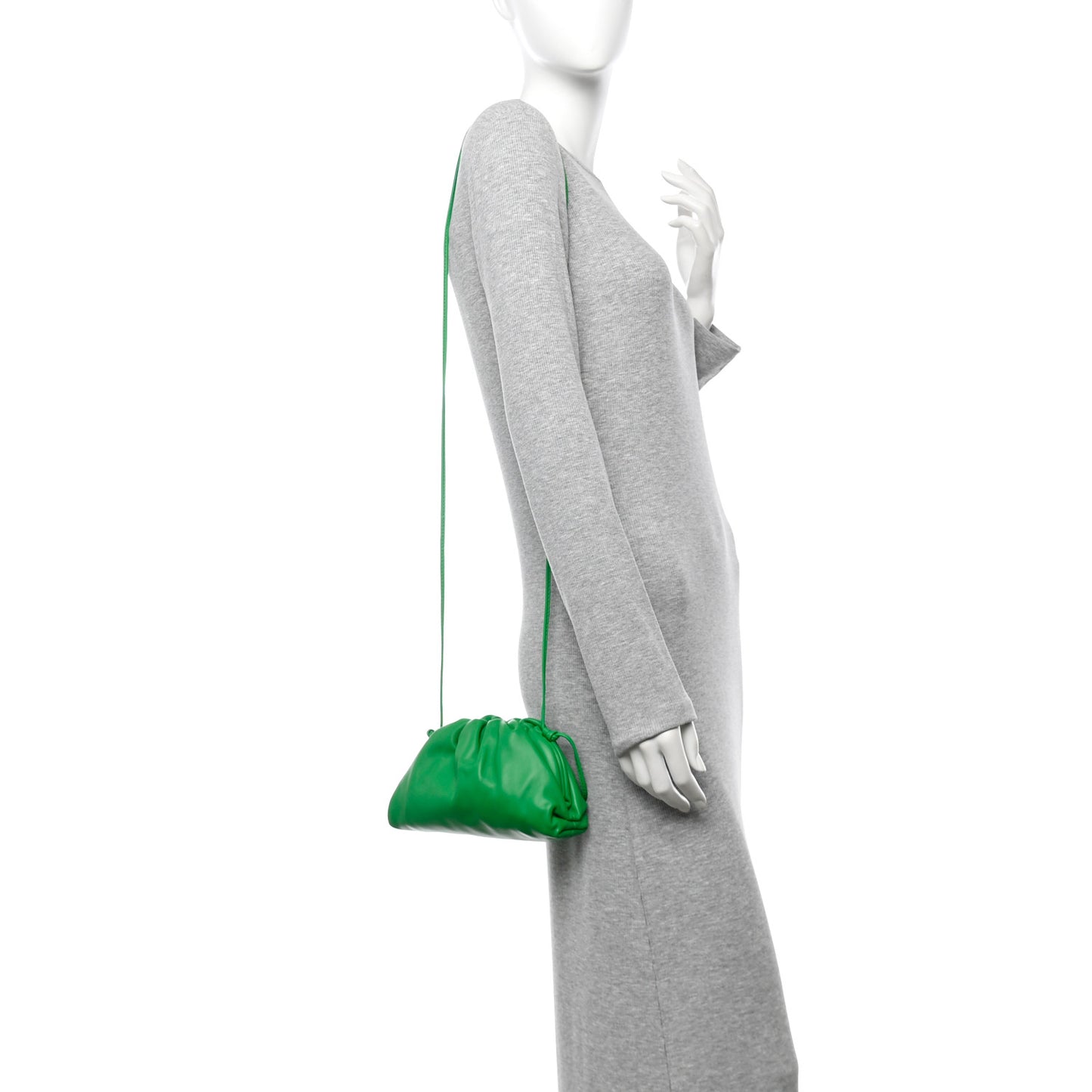 Butter Calfskin The Mini Pouch Parakeet