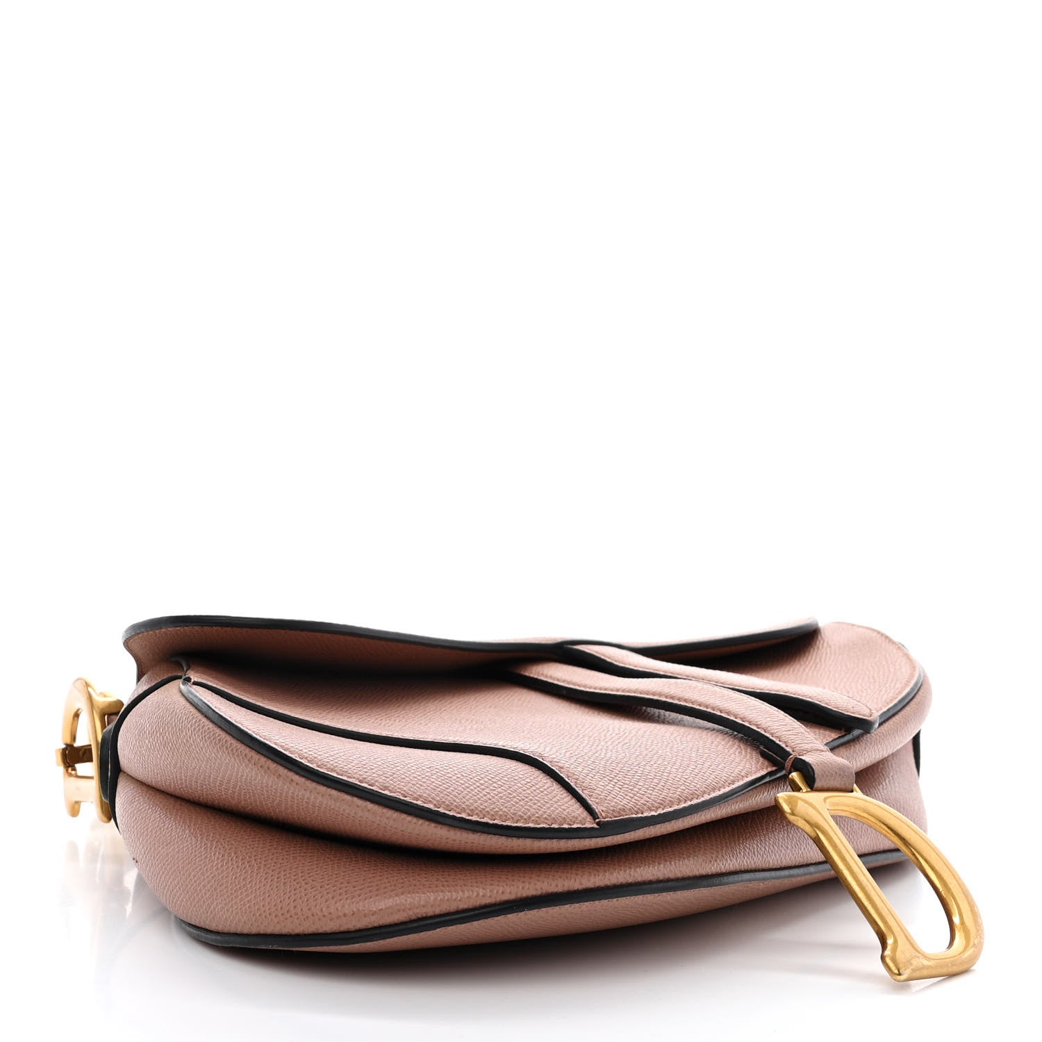 Christian Dior Grained Calfskin Saddle Bag Fard 4 of 13
