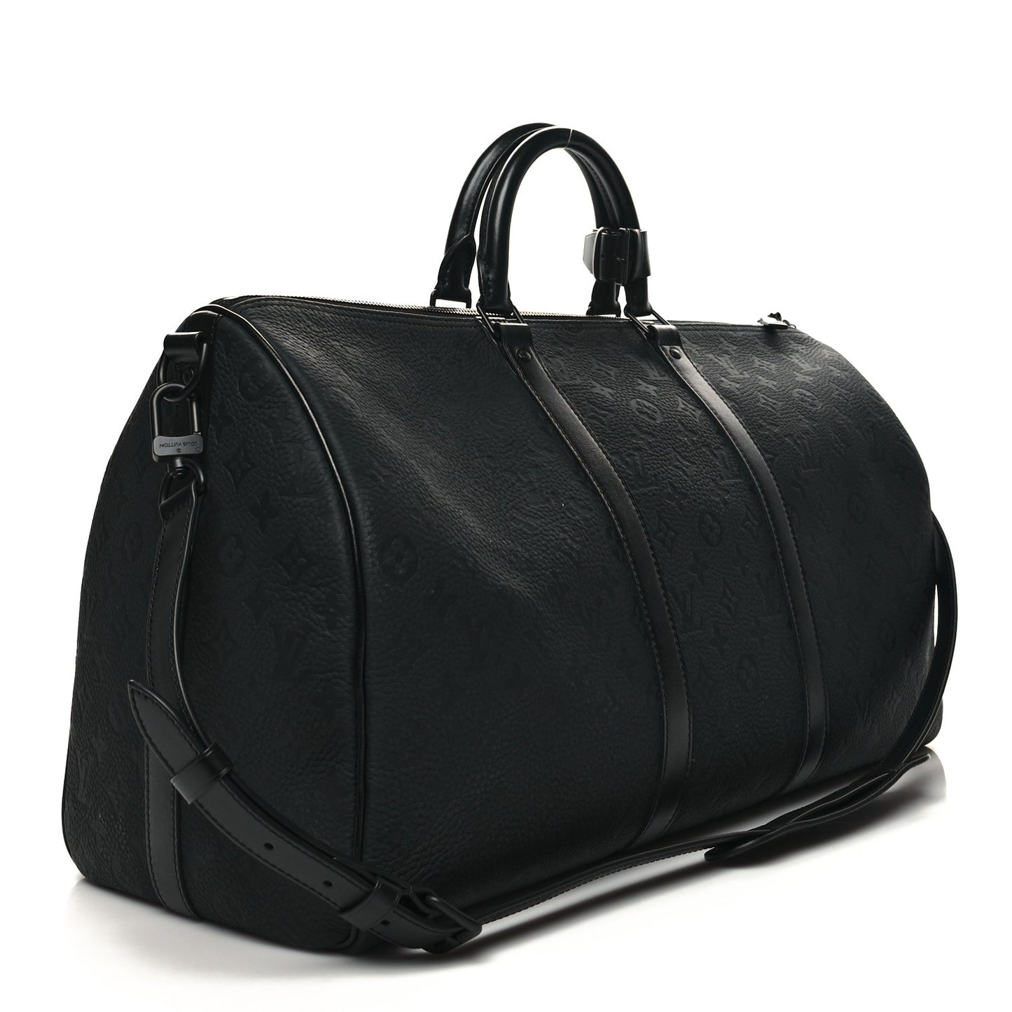 Taurillon Monogram Keepall Bandouliere 50 Black