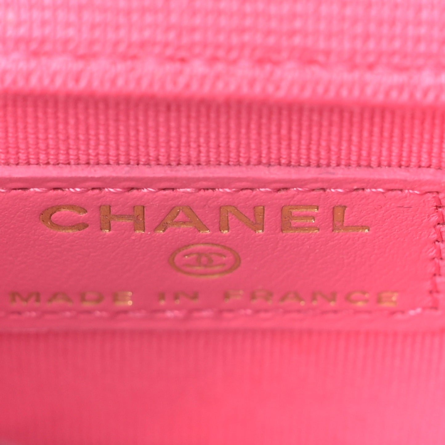 Jersey Quilted Micro Mini Flap Red